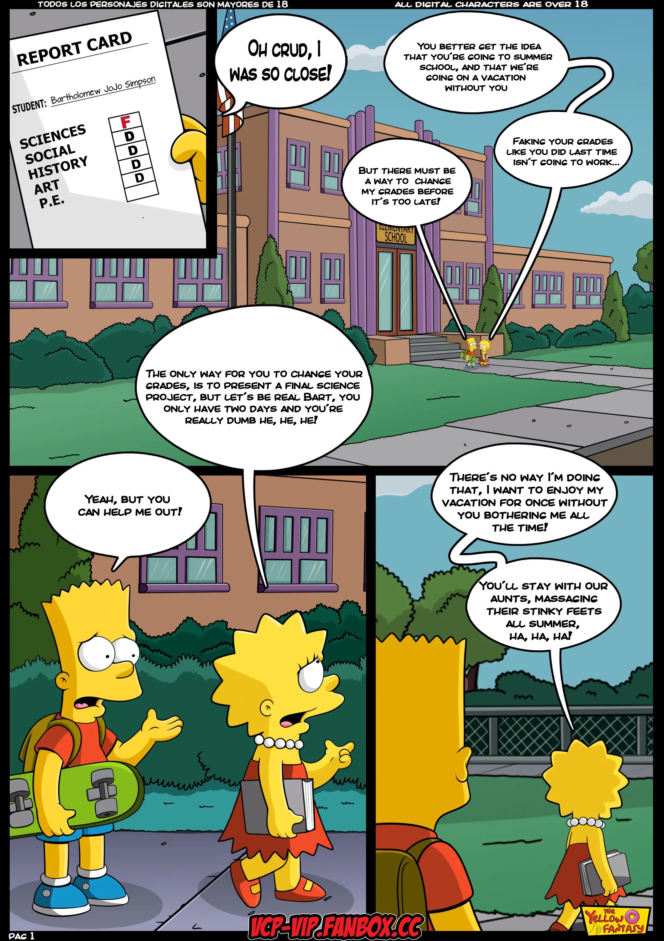 The Pastime (The Simpsons) From Ten To Twenty Something - Chapter 3 - Page 2