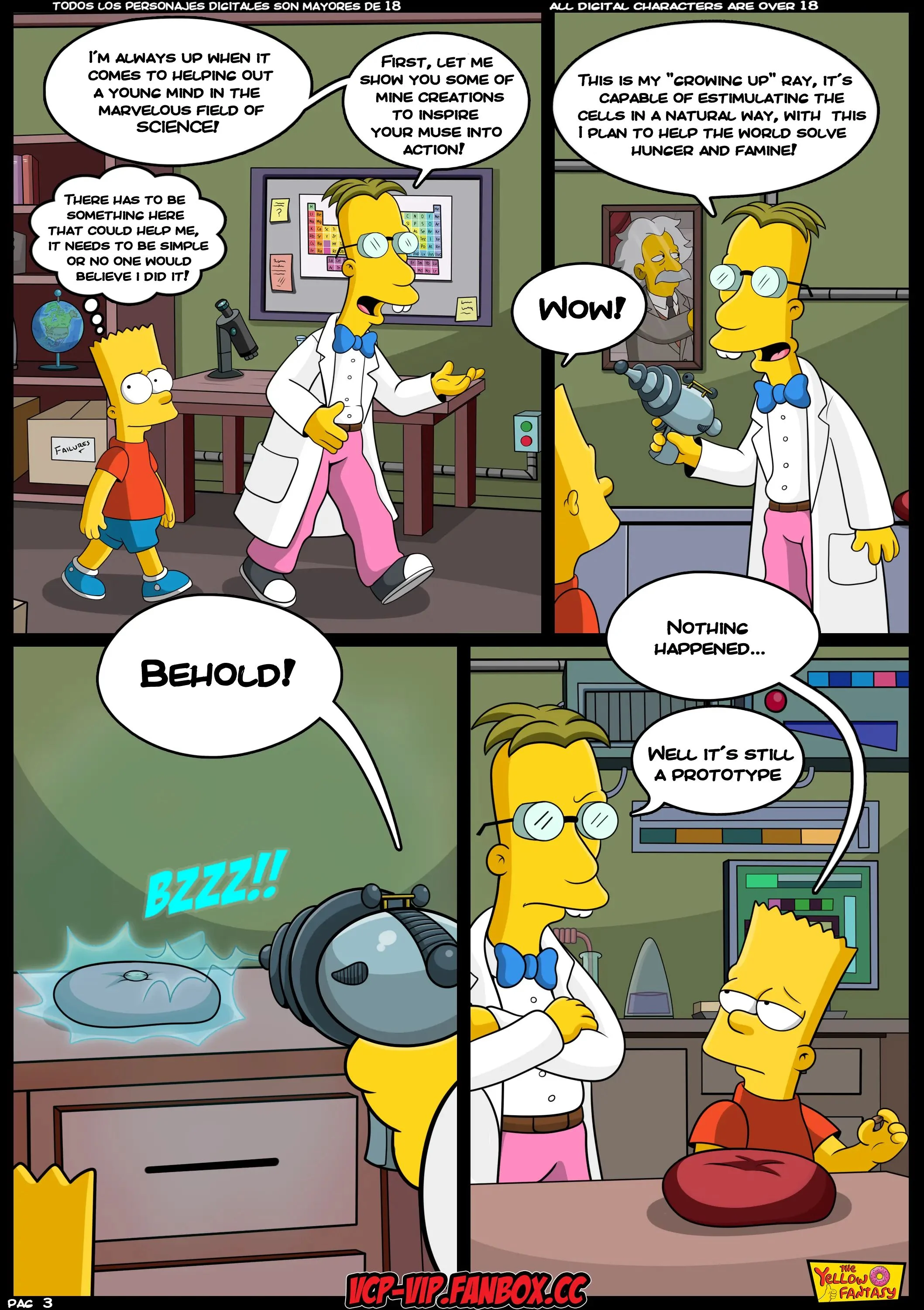 The Pastime (The Simpsons) From Ten To Twenty Something - Chapter 3 - Page 4