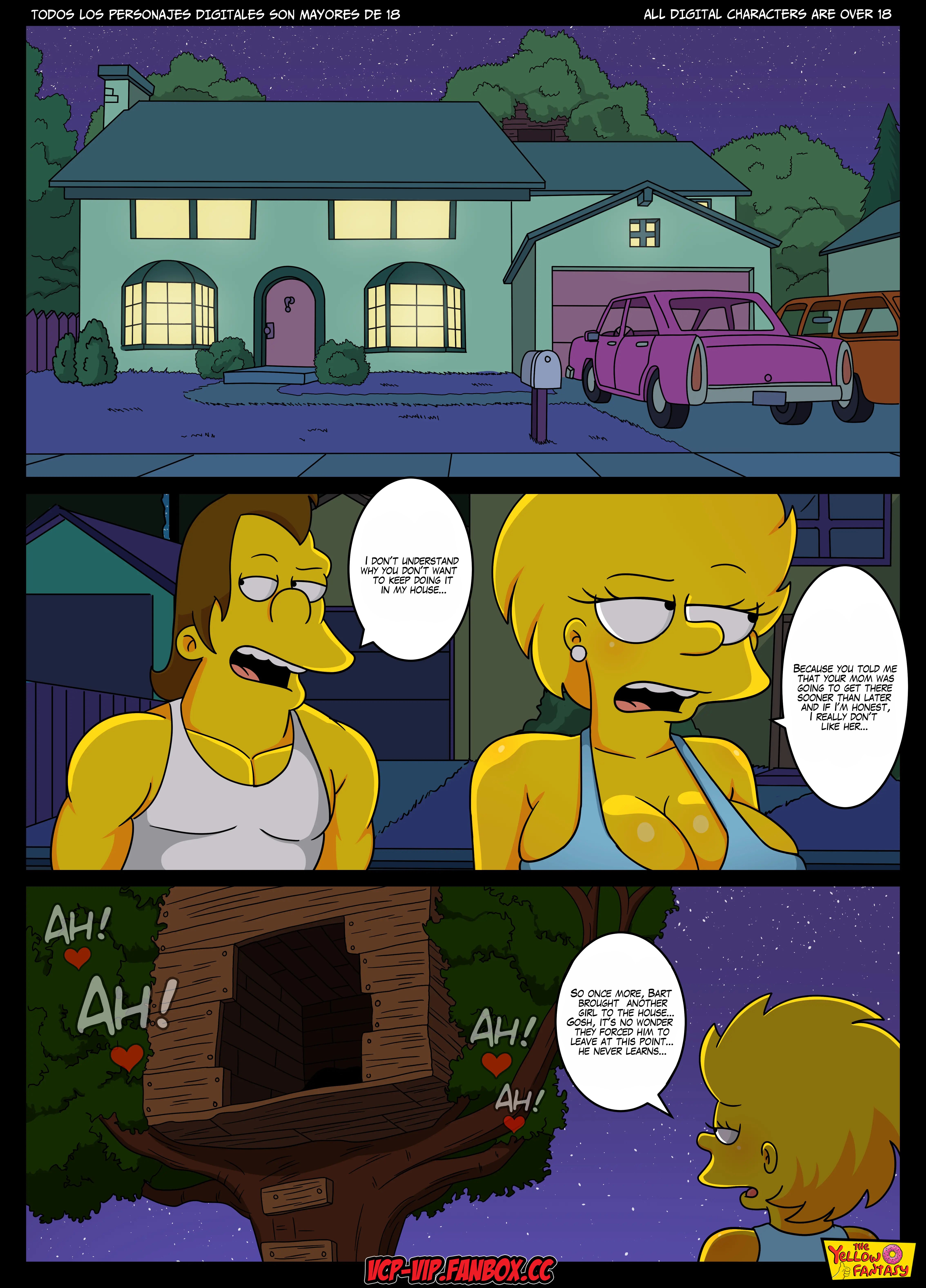 The Pastime (The Simpsons) Nelson's Tutor - Chapter 8 - Page 12