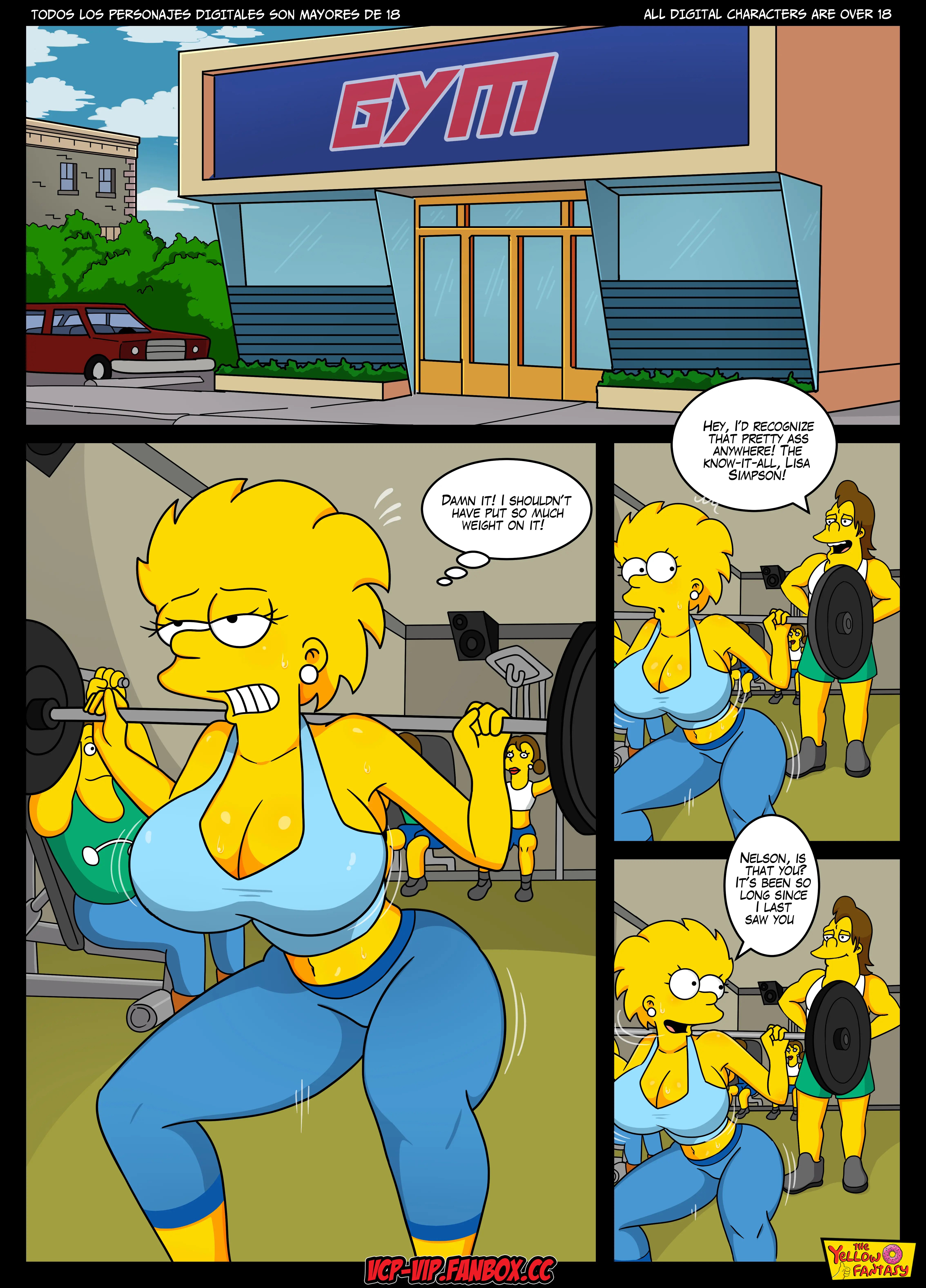 The Pastime (The Simpsons) Nelson's Tutor - Chapter 8 - Page 2