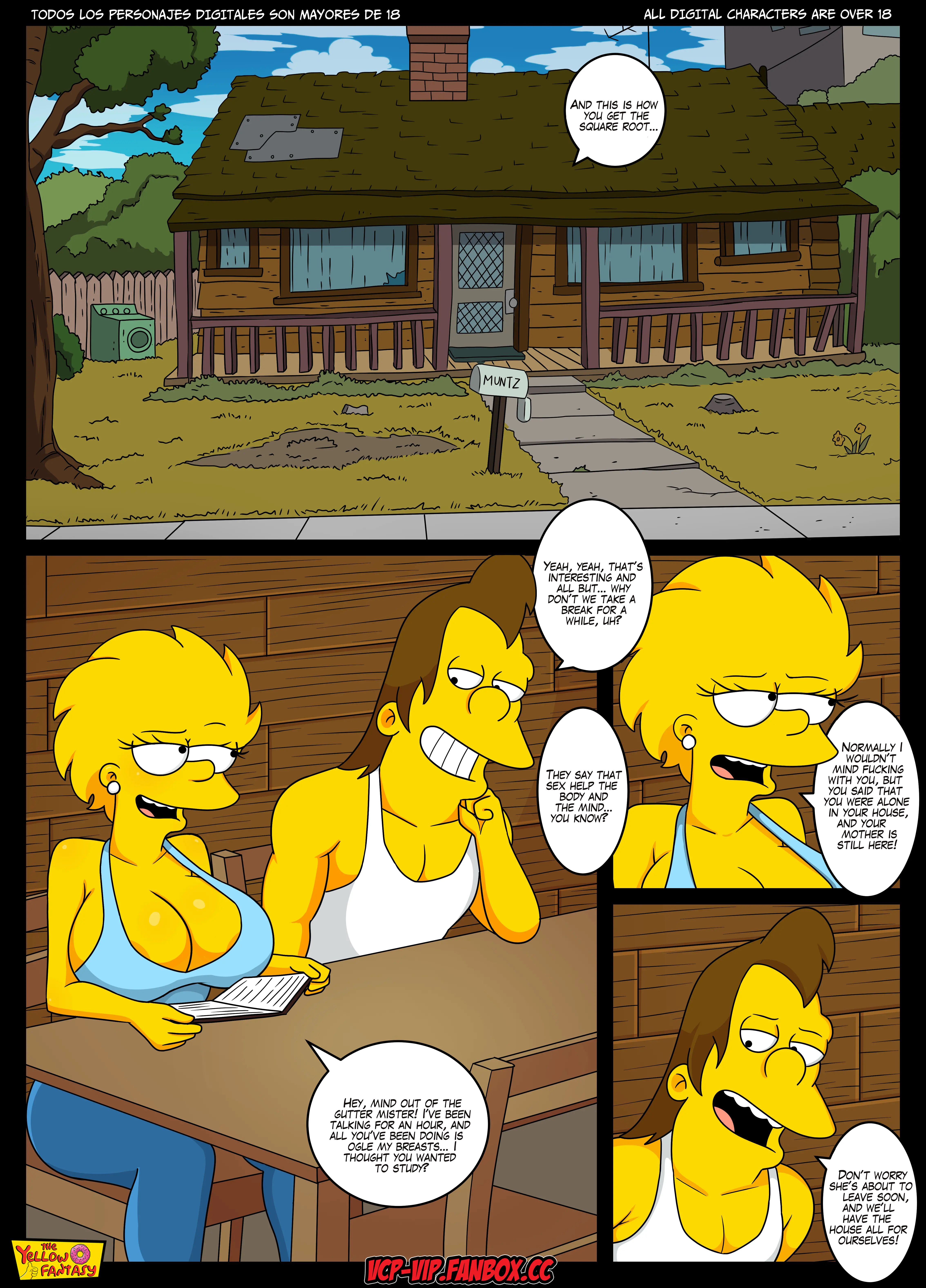 The Pastime (The Simpsons) Nelson's Tutor - Chapter 8 - Page 5