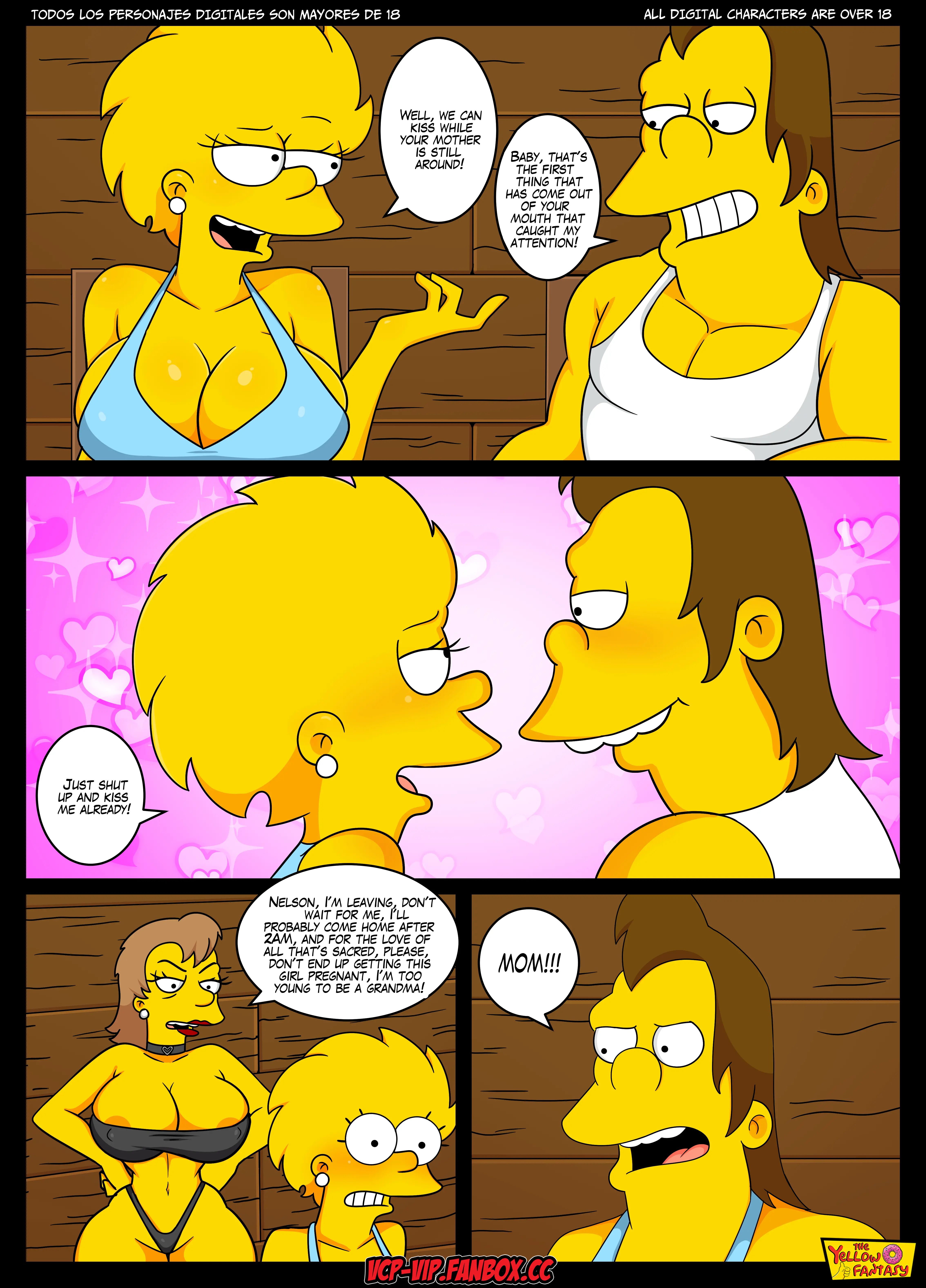 The Pastime (The Simpsons) Nelson's Tutor - Chapter 8 - Page 6