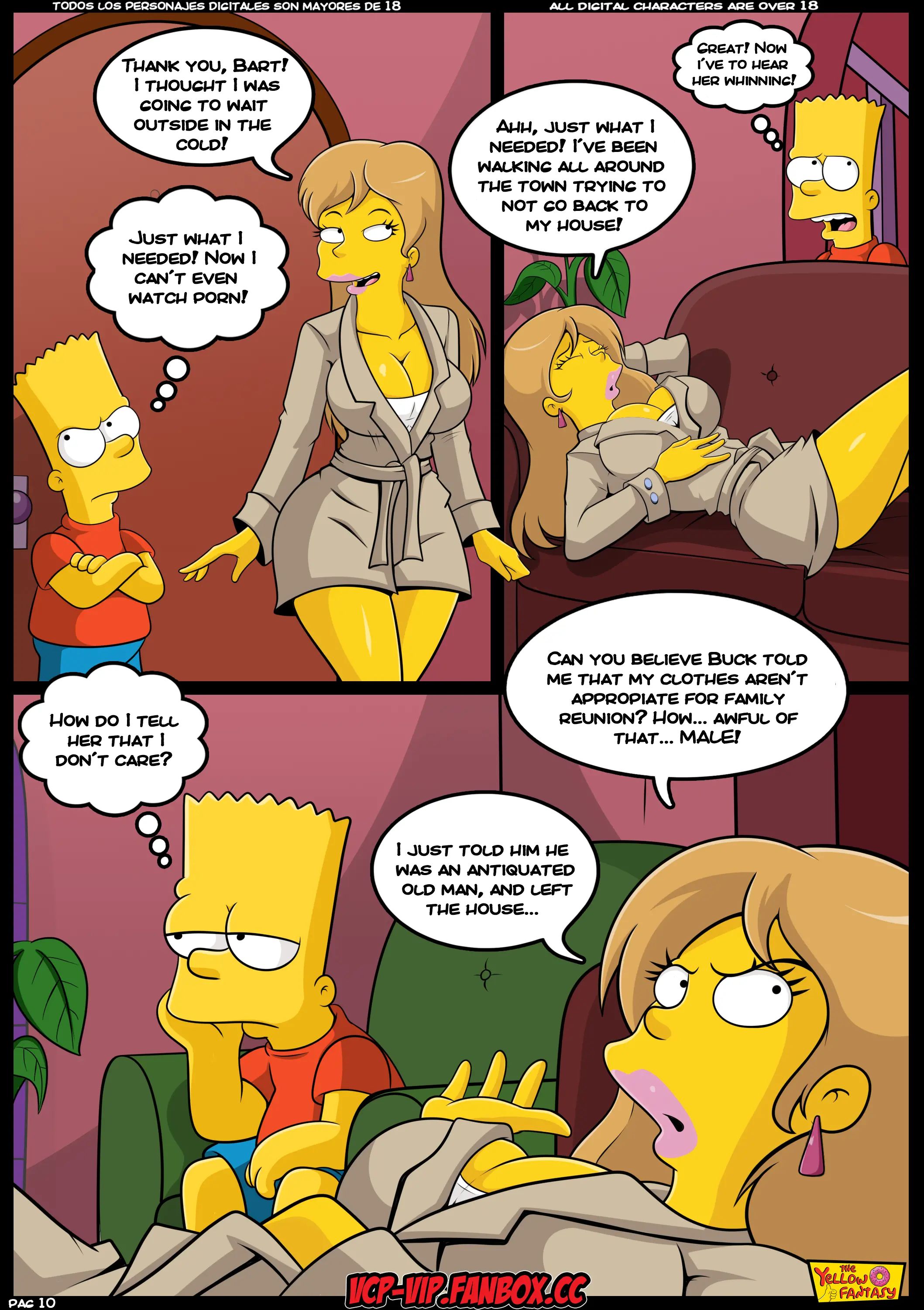 The Pastime (The Simpsons) Babysitting without Babysitting - Chapter 4 - Page 11