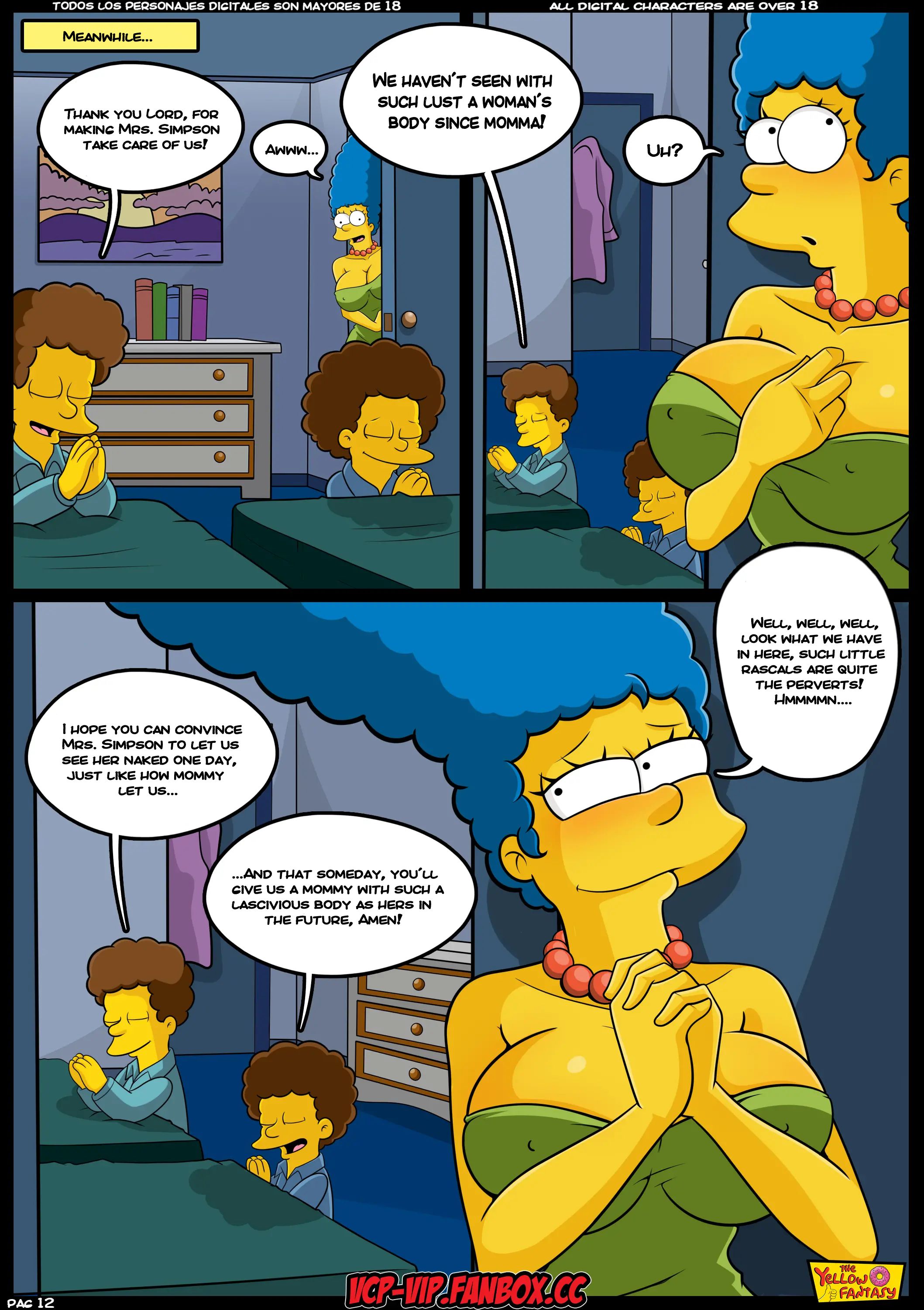 The Pastime (The Simpsons) Babysitting without Babysitting - Chapter 4 - Page 13