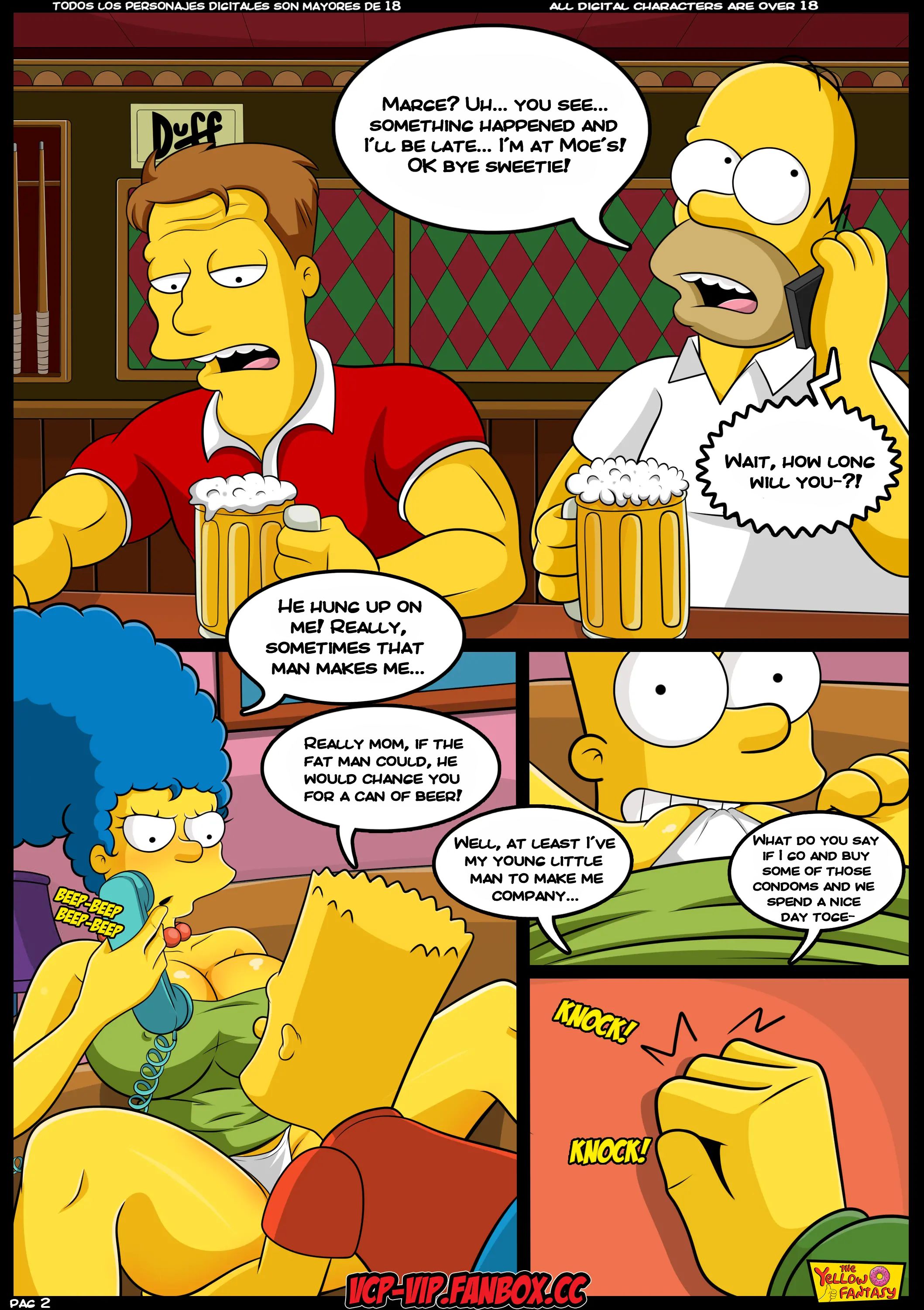 The Pastime (The Simpsons) Babysitting without Babysitting - Chapter 4 - Page 3