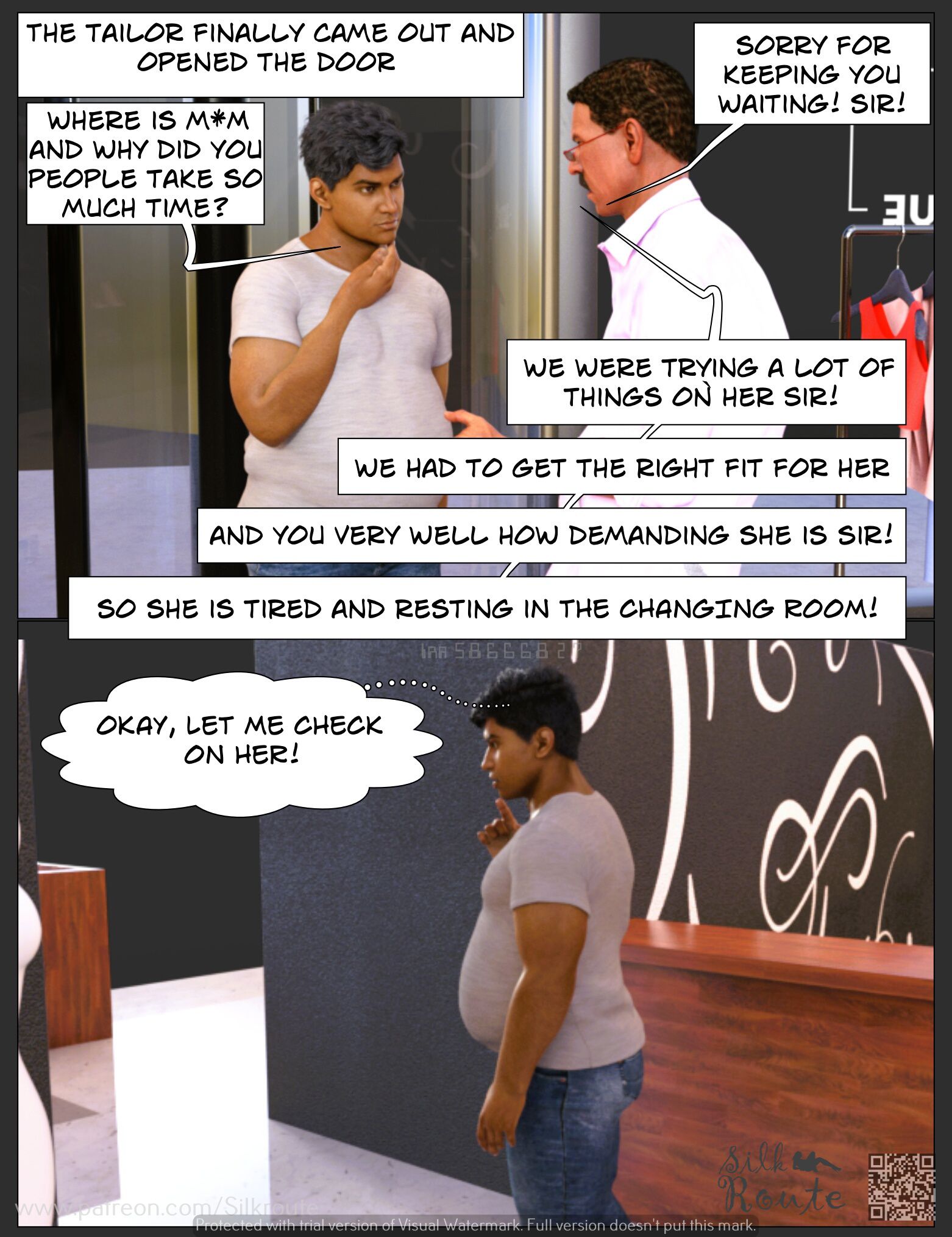 Rani Aunty Chapter 3.2 - Page 57