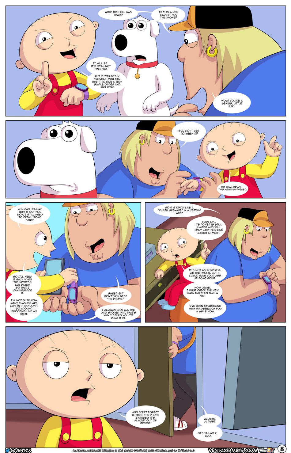 Quahog Diaries (Family Guy) Chapter 3 - Page 8