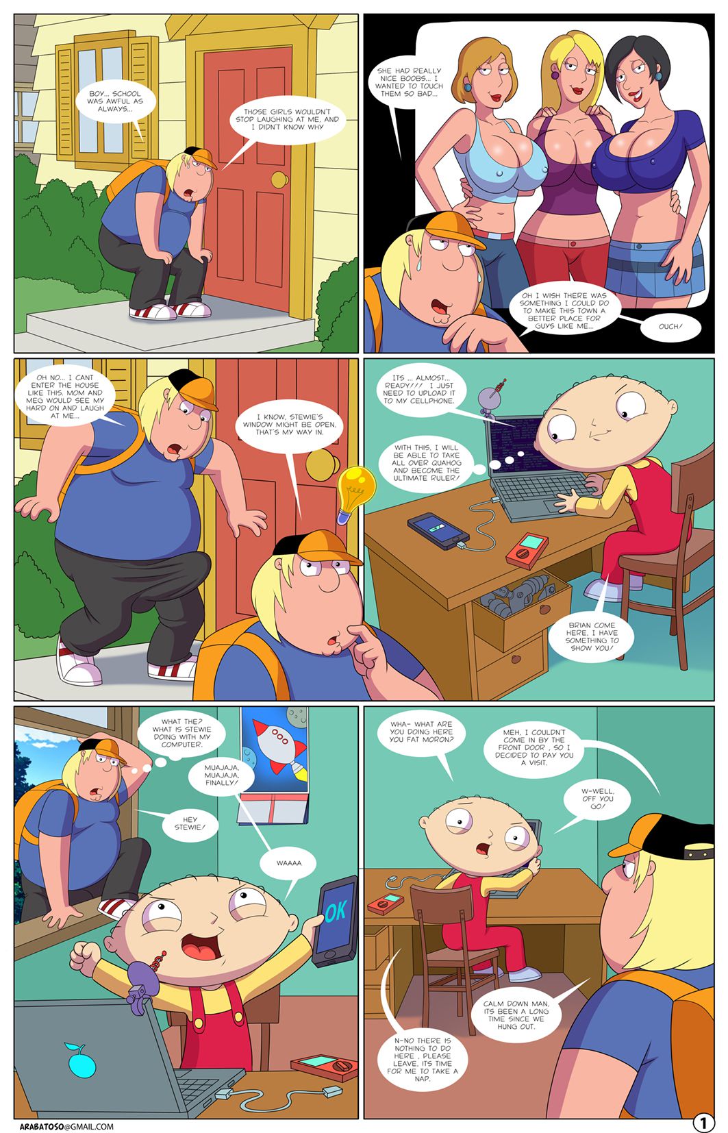 Quahog Diaries (Family Guy) Chapter 1-2 - Page 2