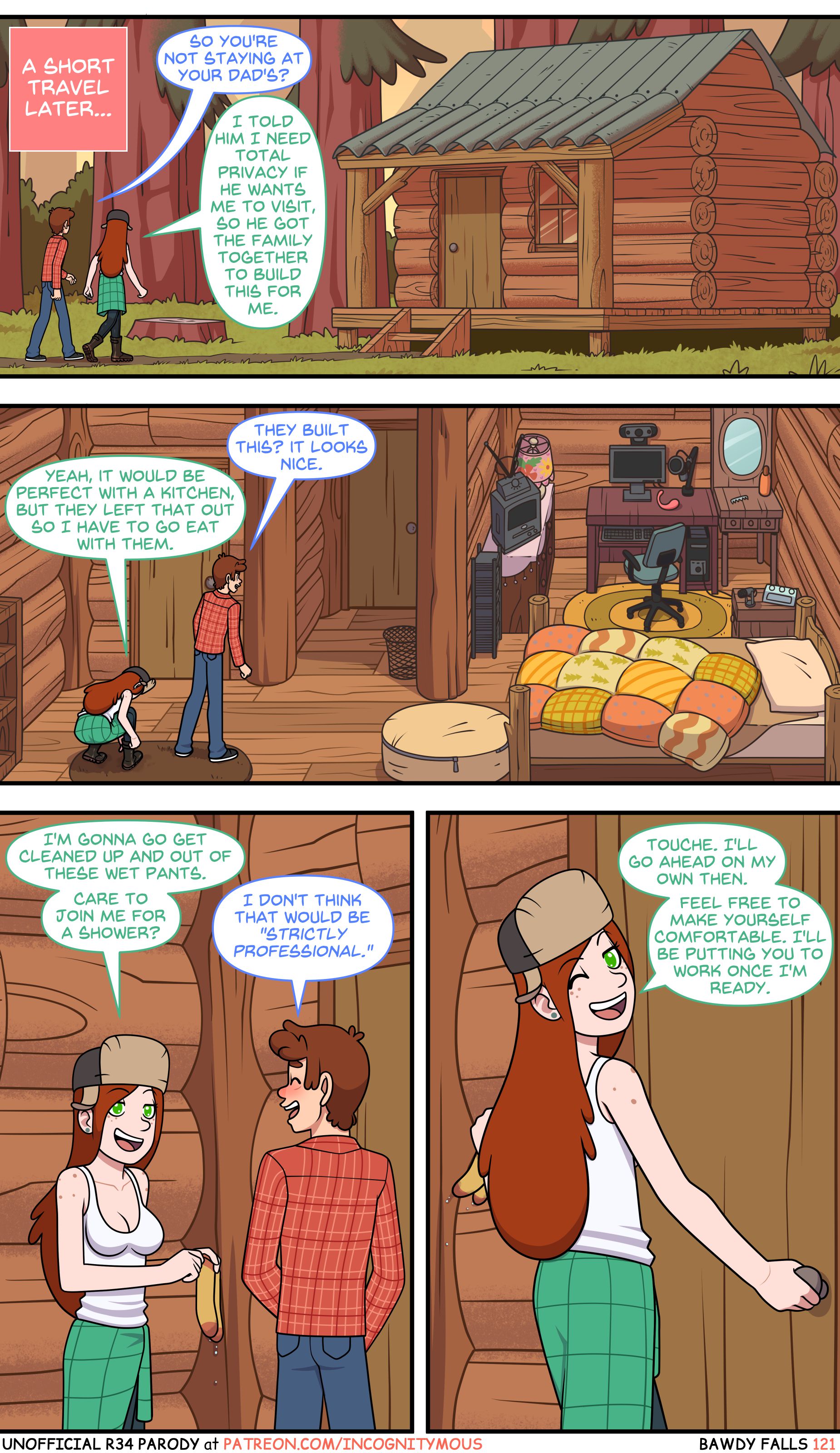 Bawdy Falls (Gravity Falls) Chapter 3 - Page 1