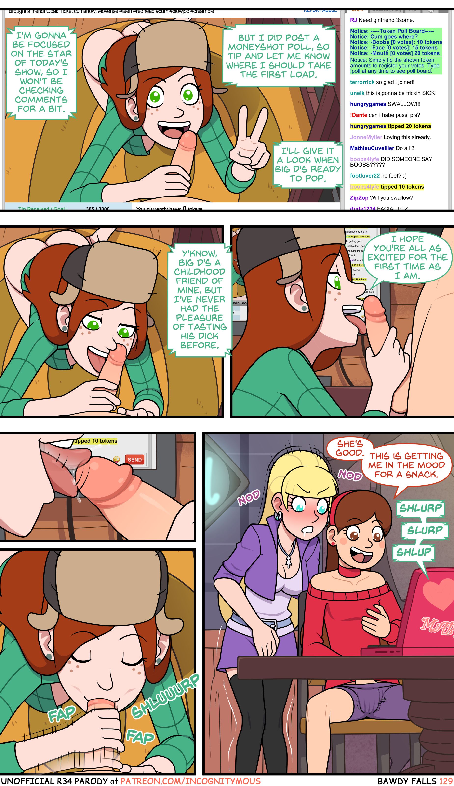 Bawdy Falls (Gravity Falls) Chapter 3 - Page 9