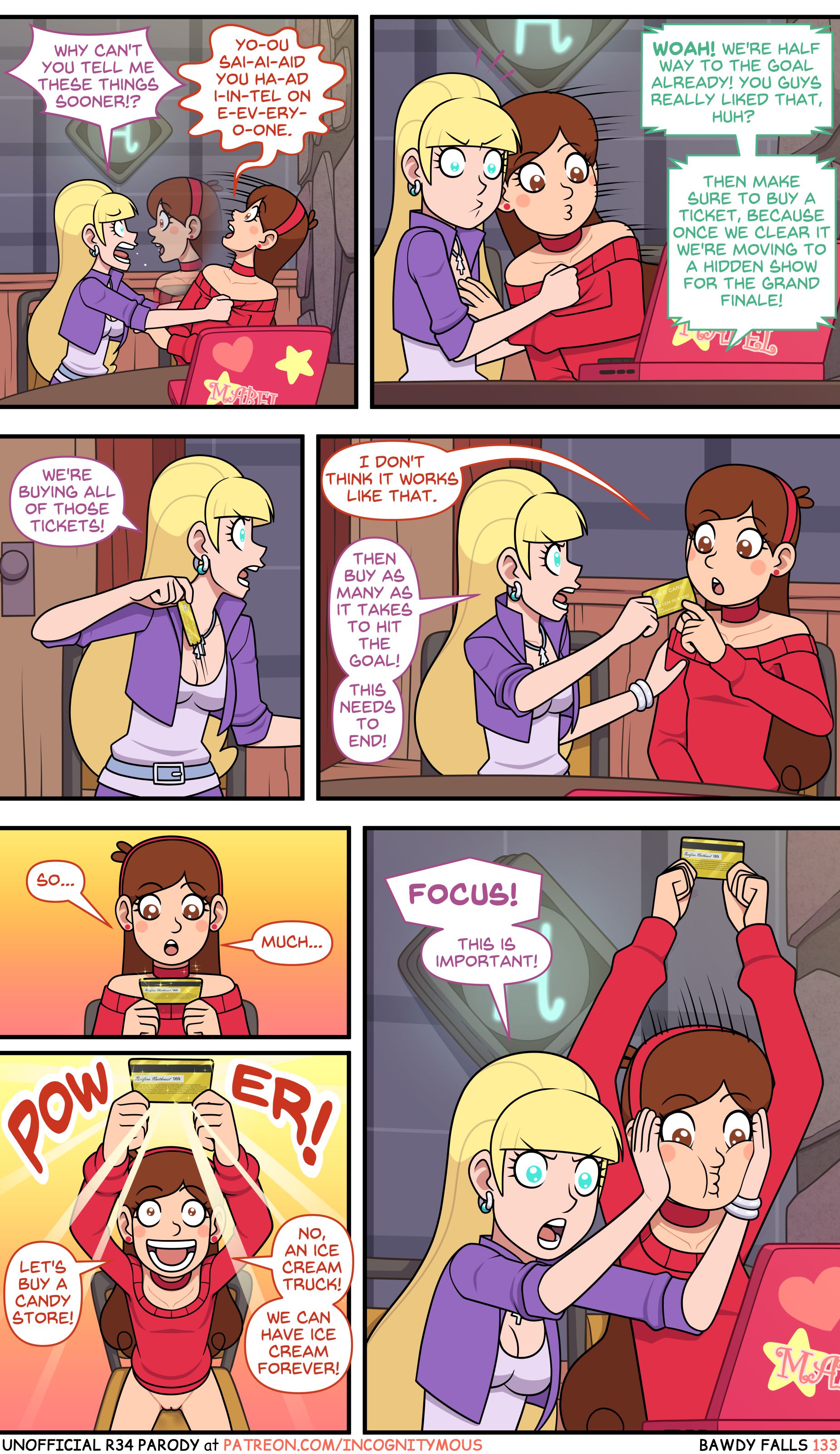 Bawdy Falls (Gravity Falls) Chapter 3 - Page 13