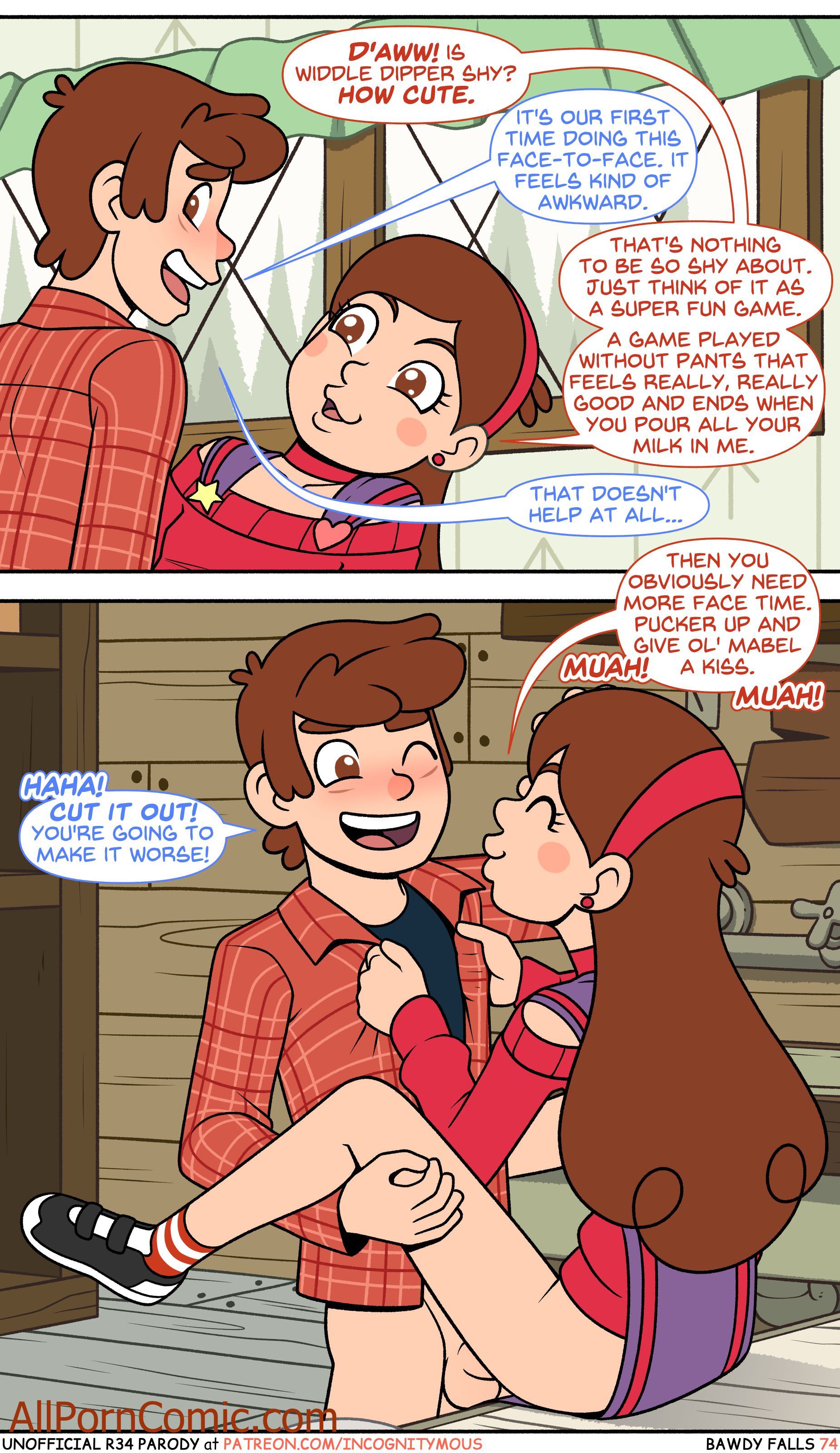 Bawdy Falls (Gravity Falls) Chapter 2 - Page 13