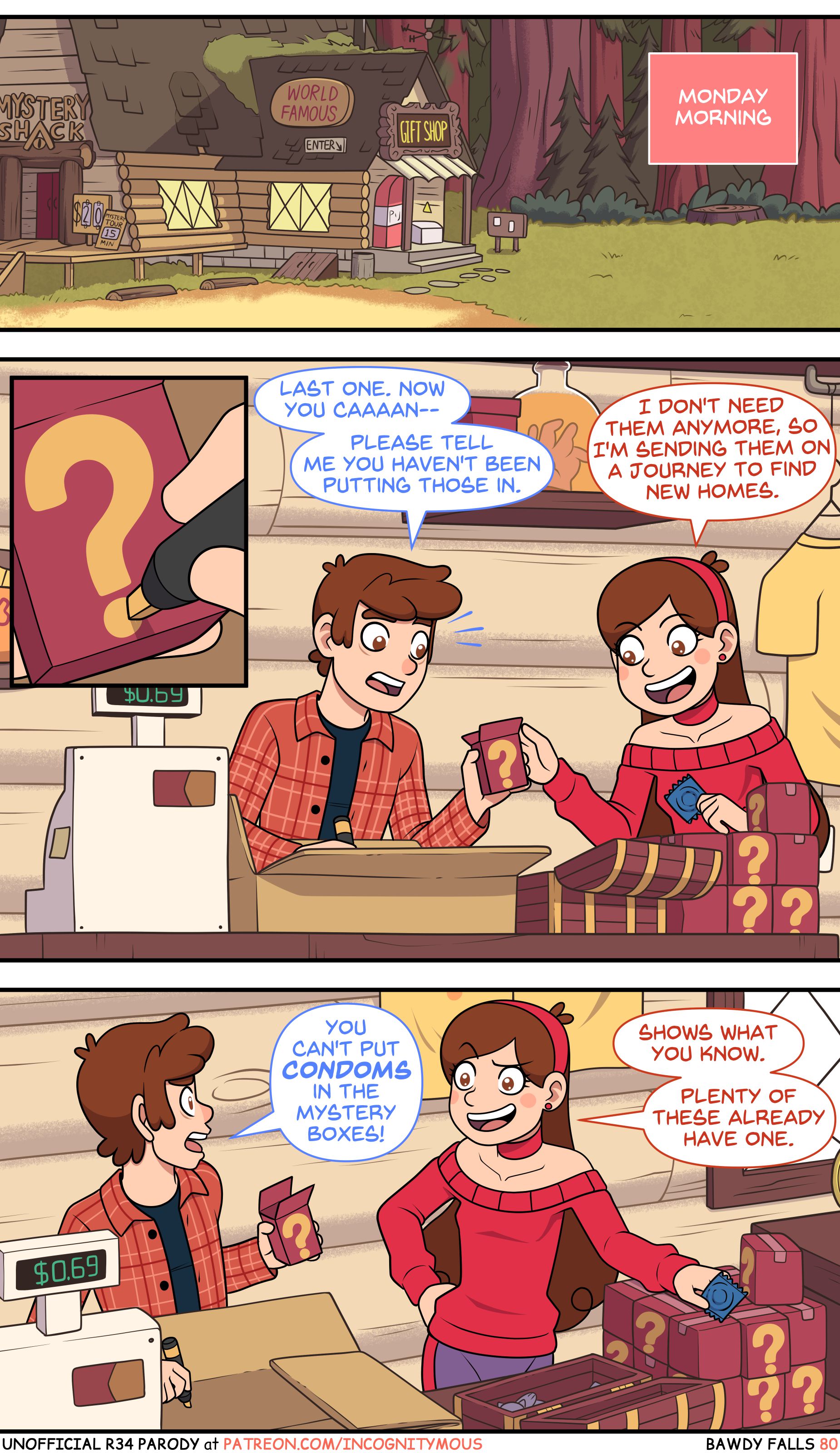 Bawdy Falls (Gravity Falls) Chapter 2 - Page 19