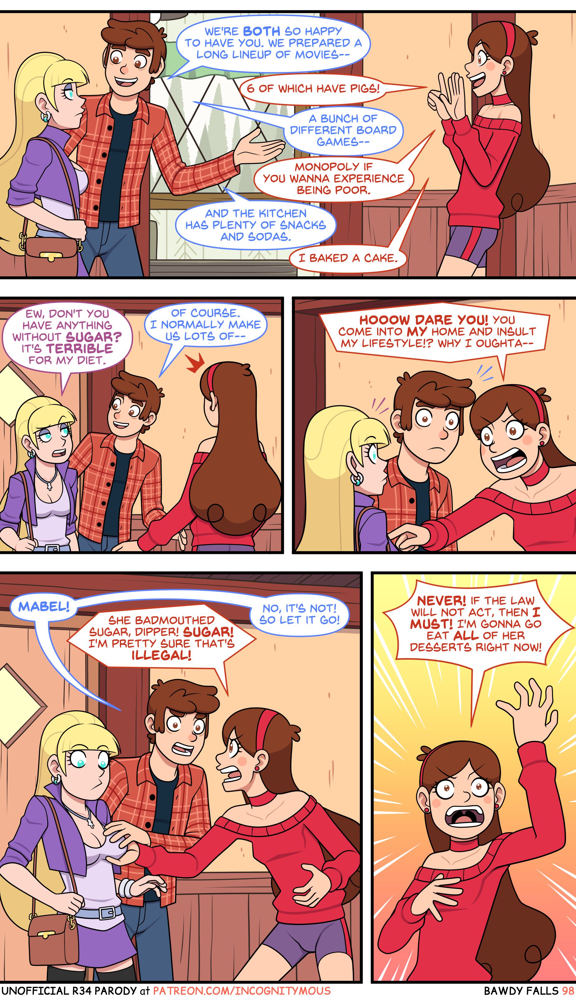 Bawdy Falls (Gravity Falls) Chapter 2 - Page 37