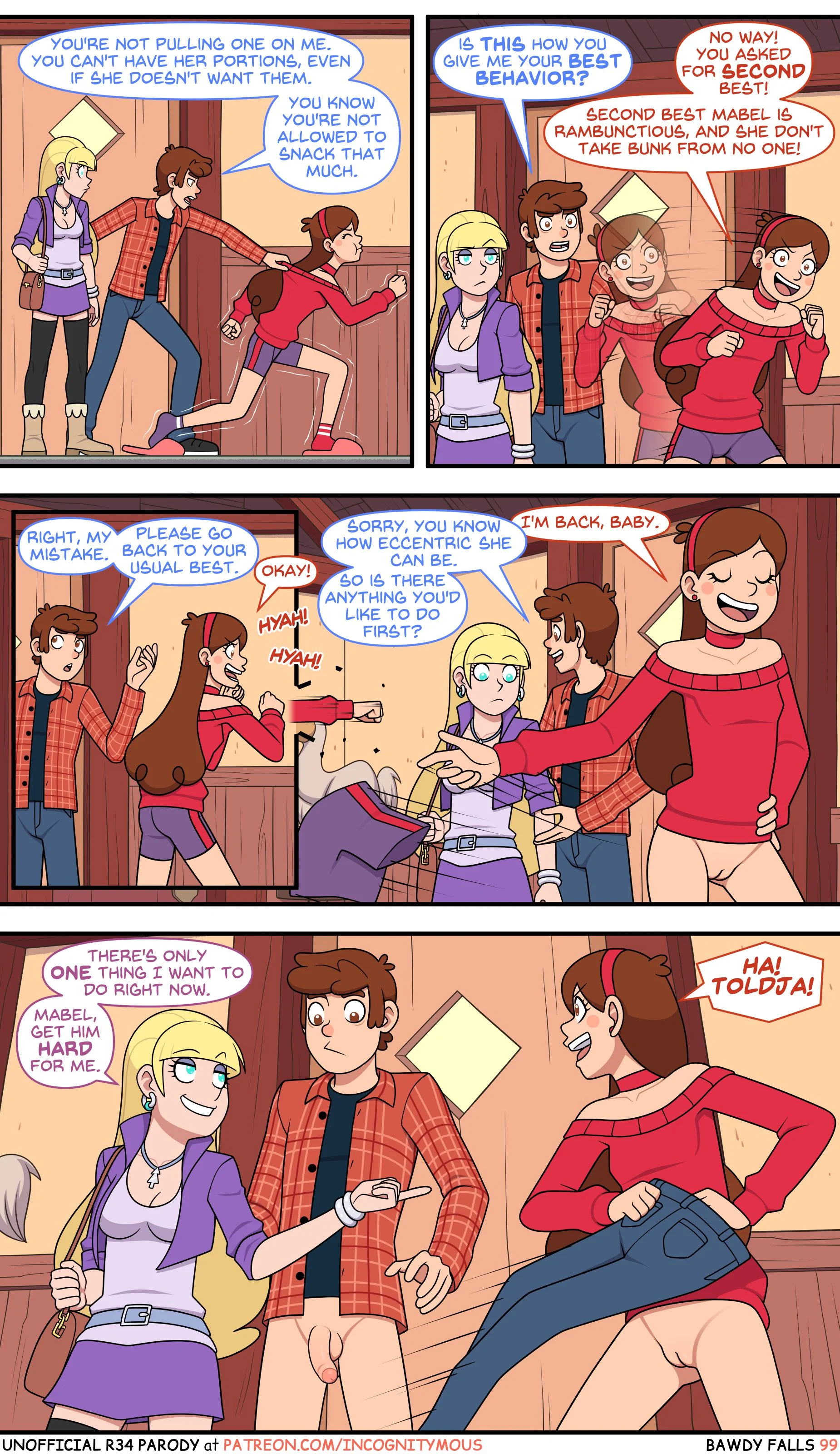 Bawdy Falls (Gravity Falls) Chapter 2 - Page 38