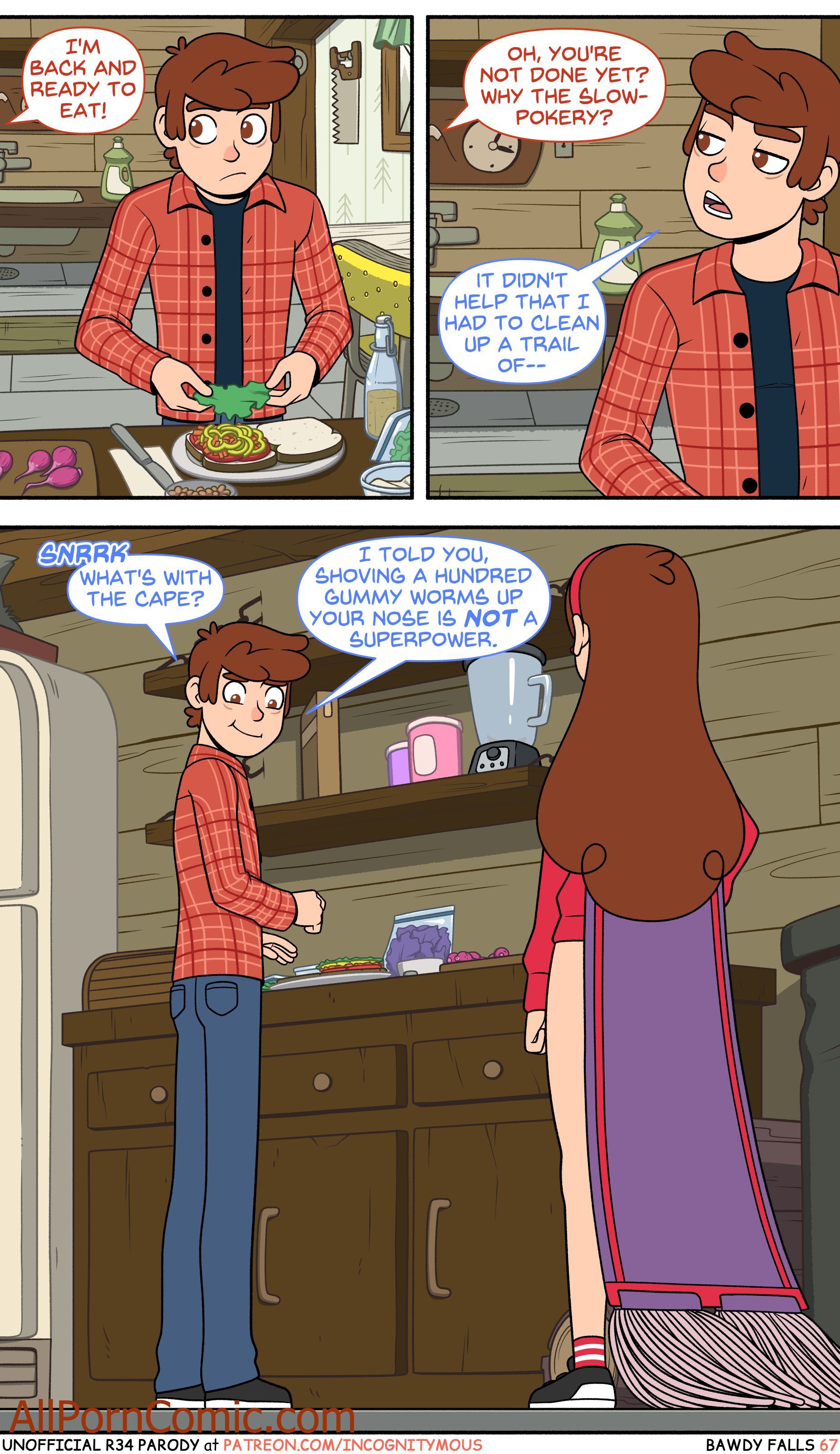 Bawdy Falls (Gravity Falls) Chapter 2 - Page 6