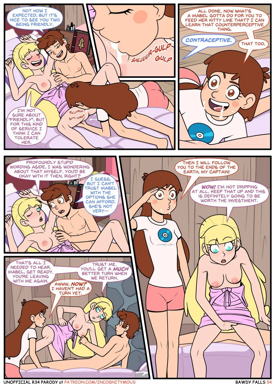 Bawdy Falls (Gravity Falls) Chapter 1 - Page 55