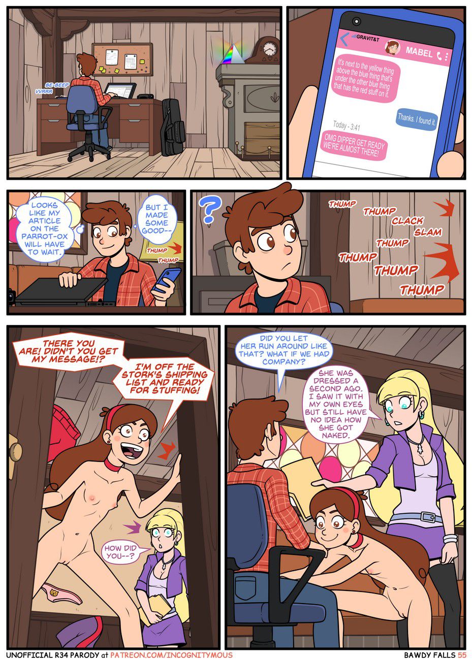 Bawdy Falls (Gravity Falls) Chapter 1 - Page 56