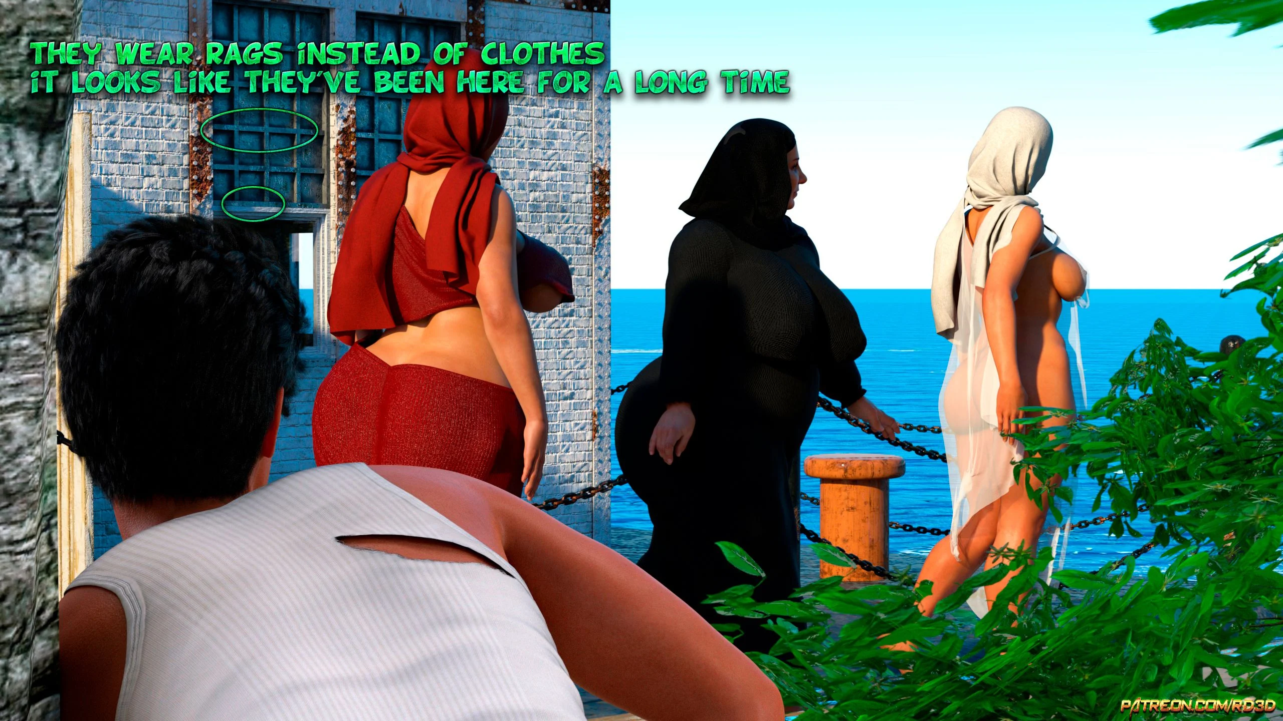 Lust Predators – Hijab Amatures Lust Island - Page 14