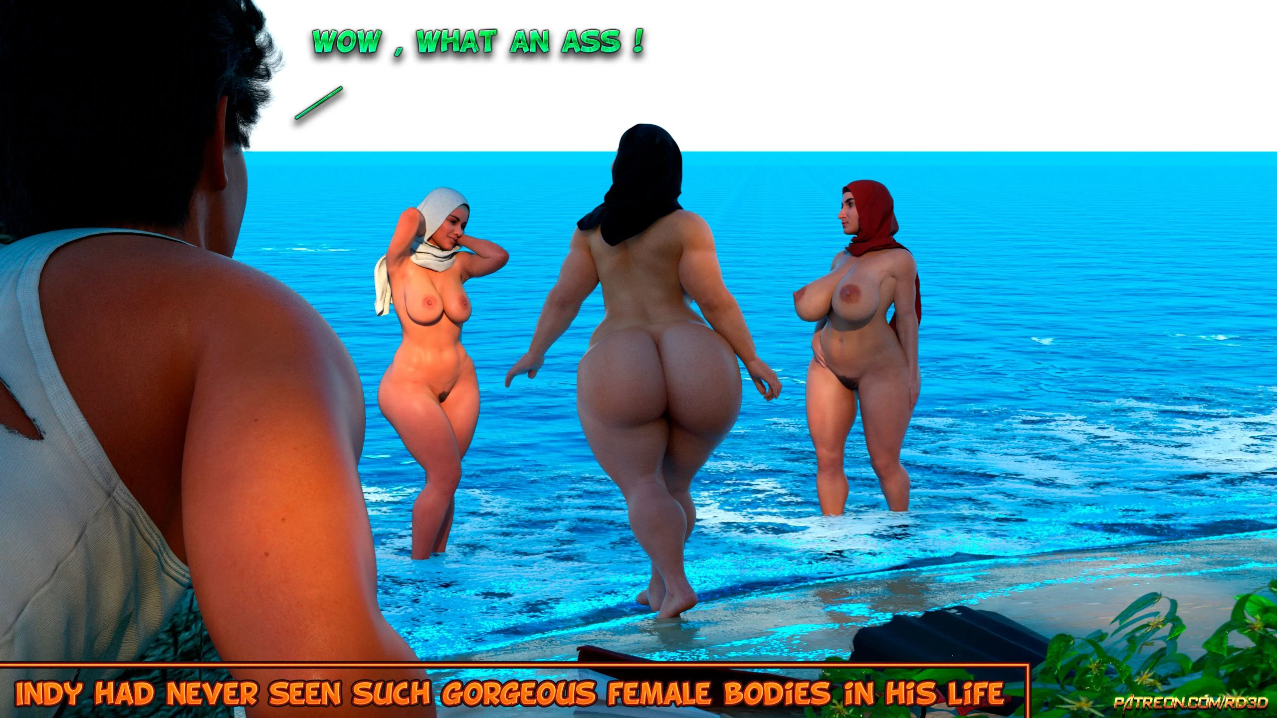 Lust Predators – Hijab Amatures Lust Island - Page 21