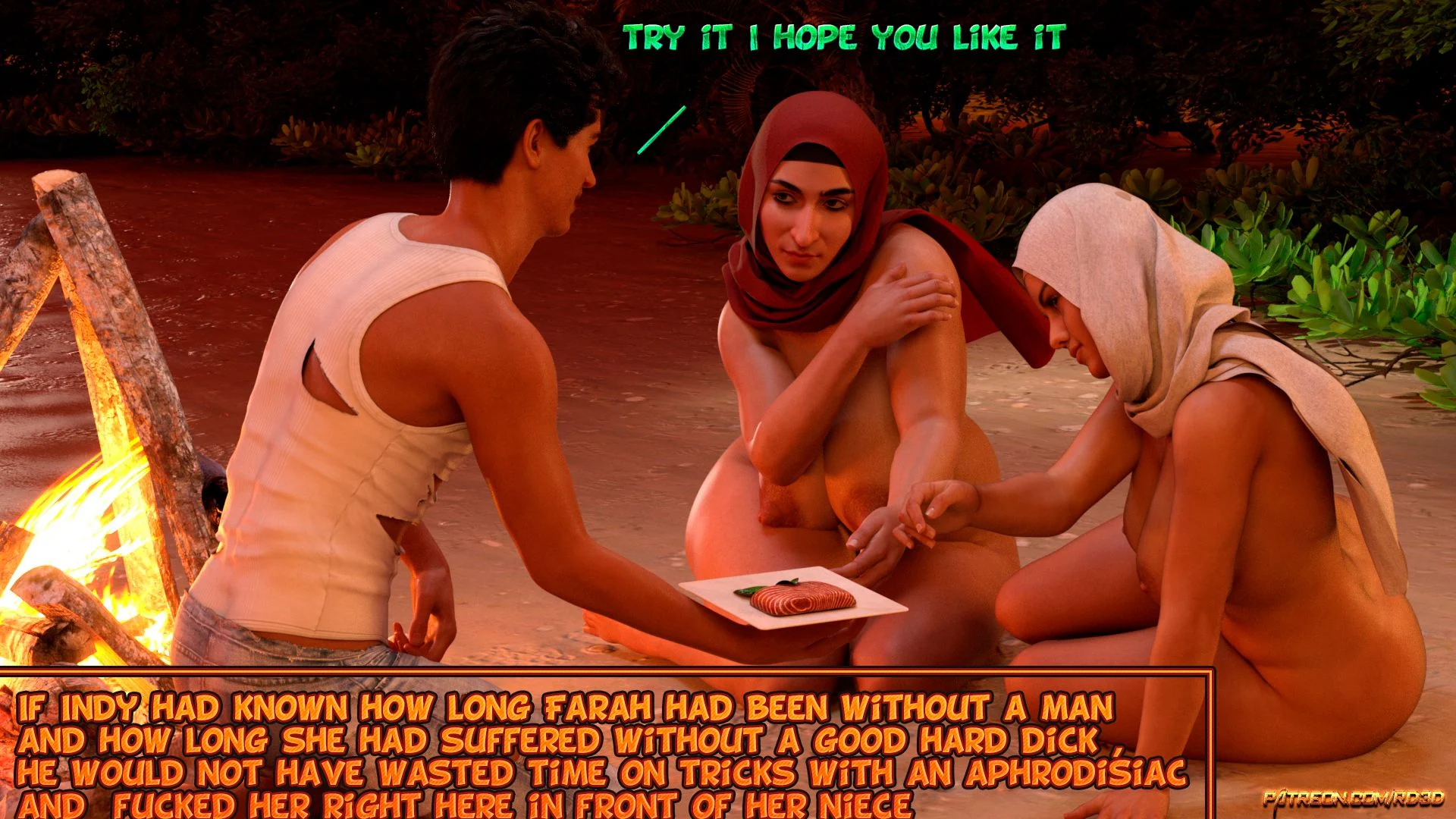 Lust Predators – Hijab Amatures Lust Island - Page 41