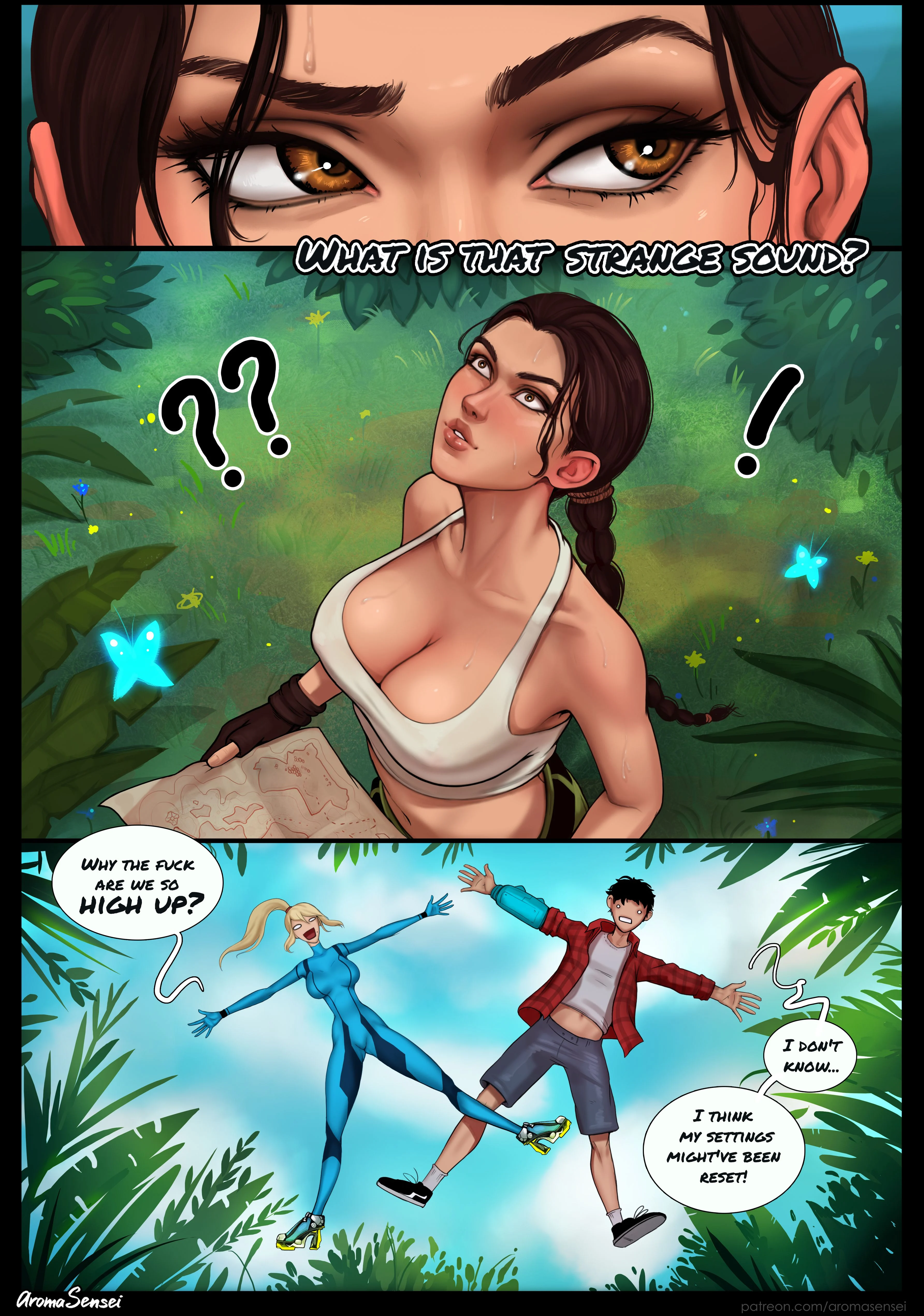 Waifunator (Various) Futa Lara X Samus Girl - Chapter 5 (Tomb Raider , Metroid) - Page 3