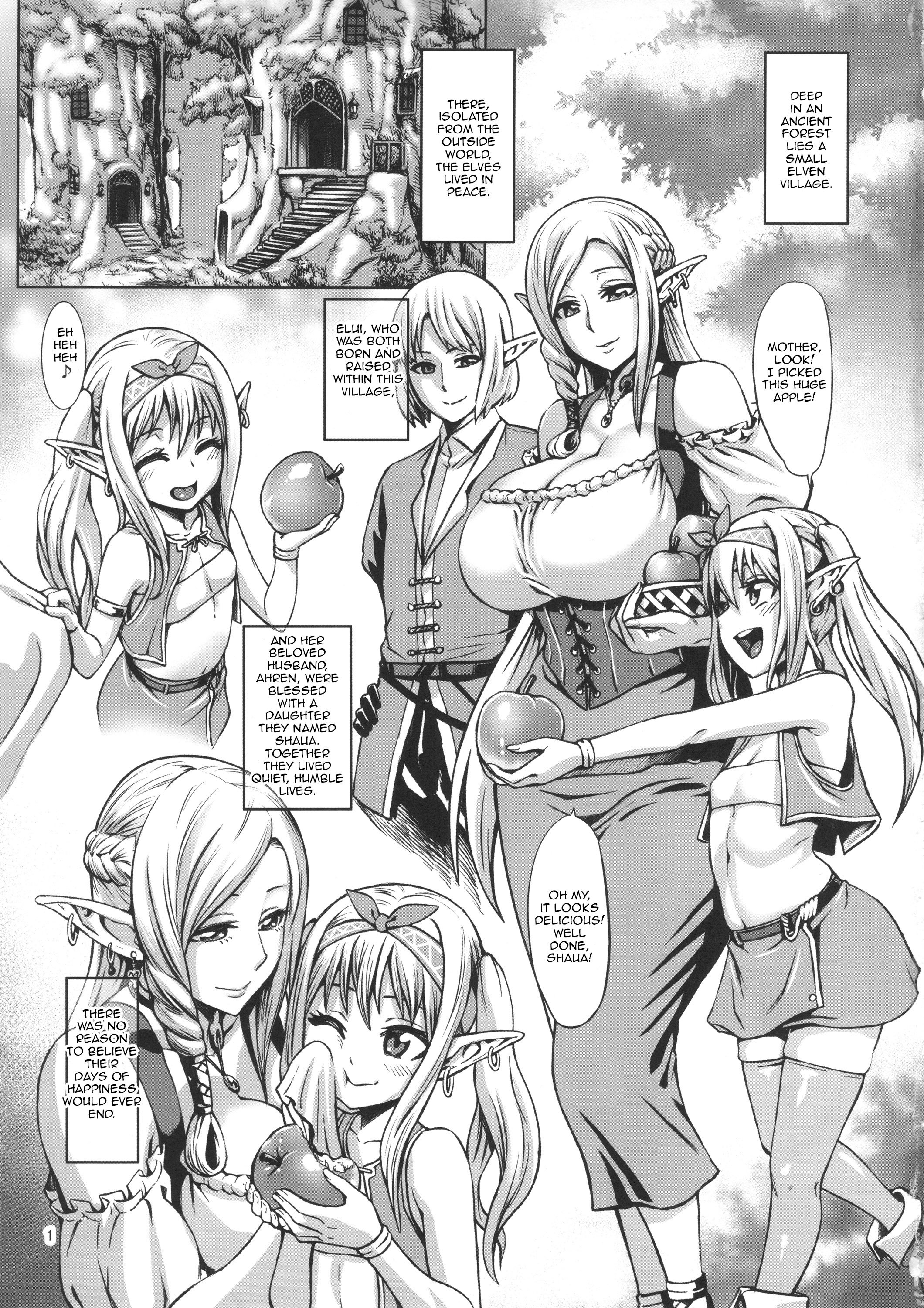 Fertile Slave Elves (Houjou No Reizoku Elf) Chapter 1 - Page 2