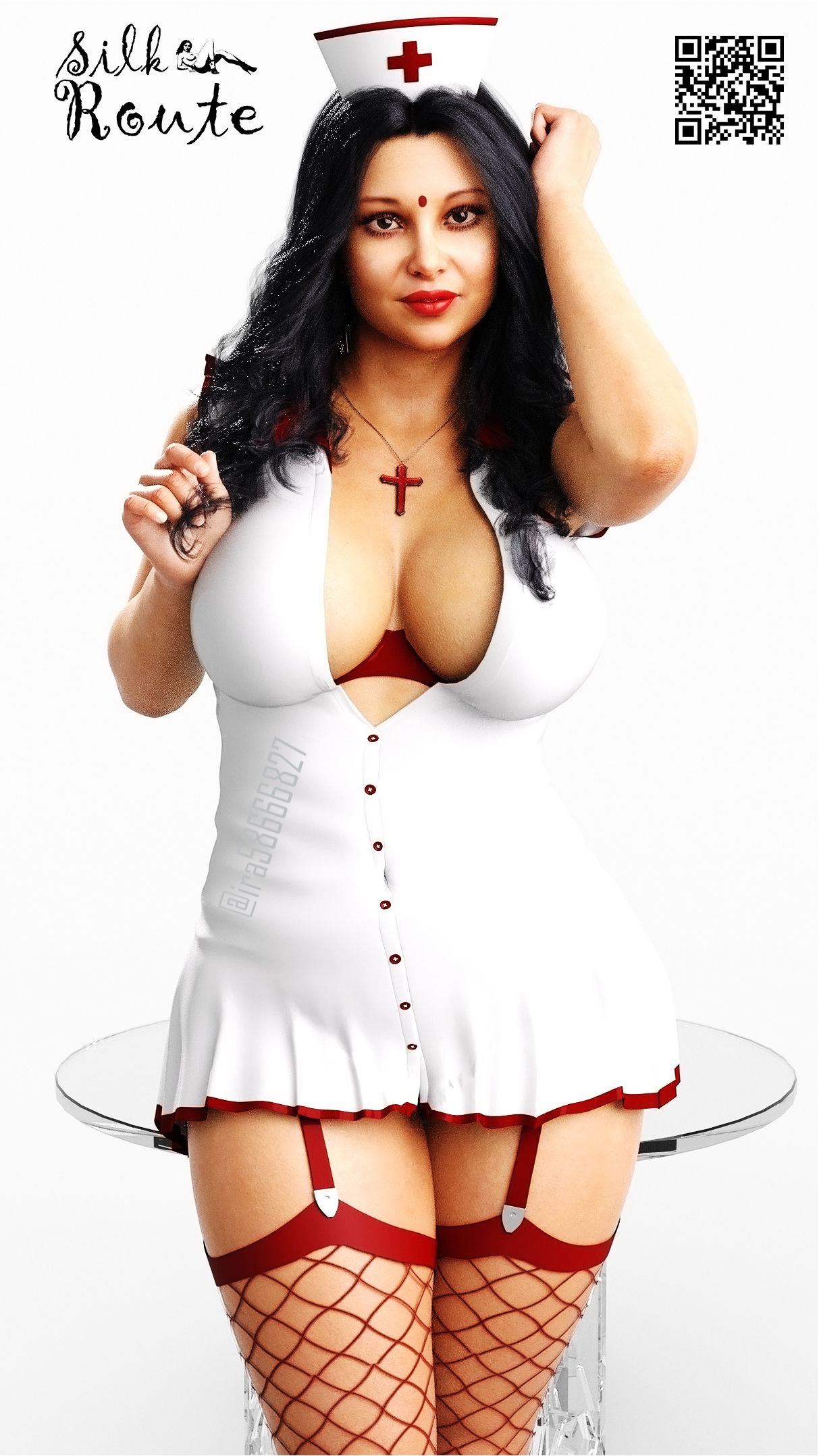 Artworks - Ira Raman Naughty Nurse - Page 1