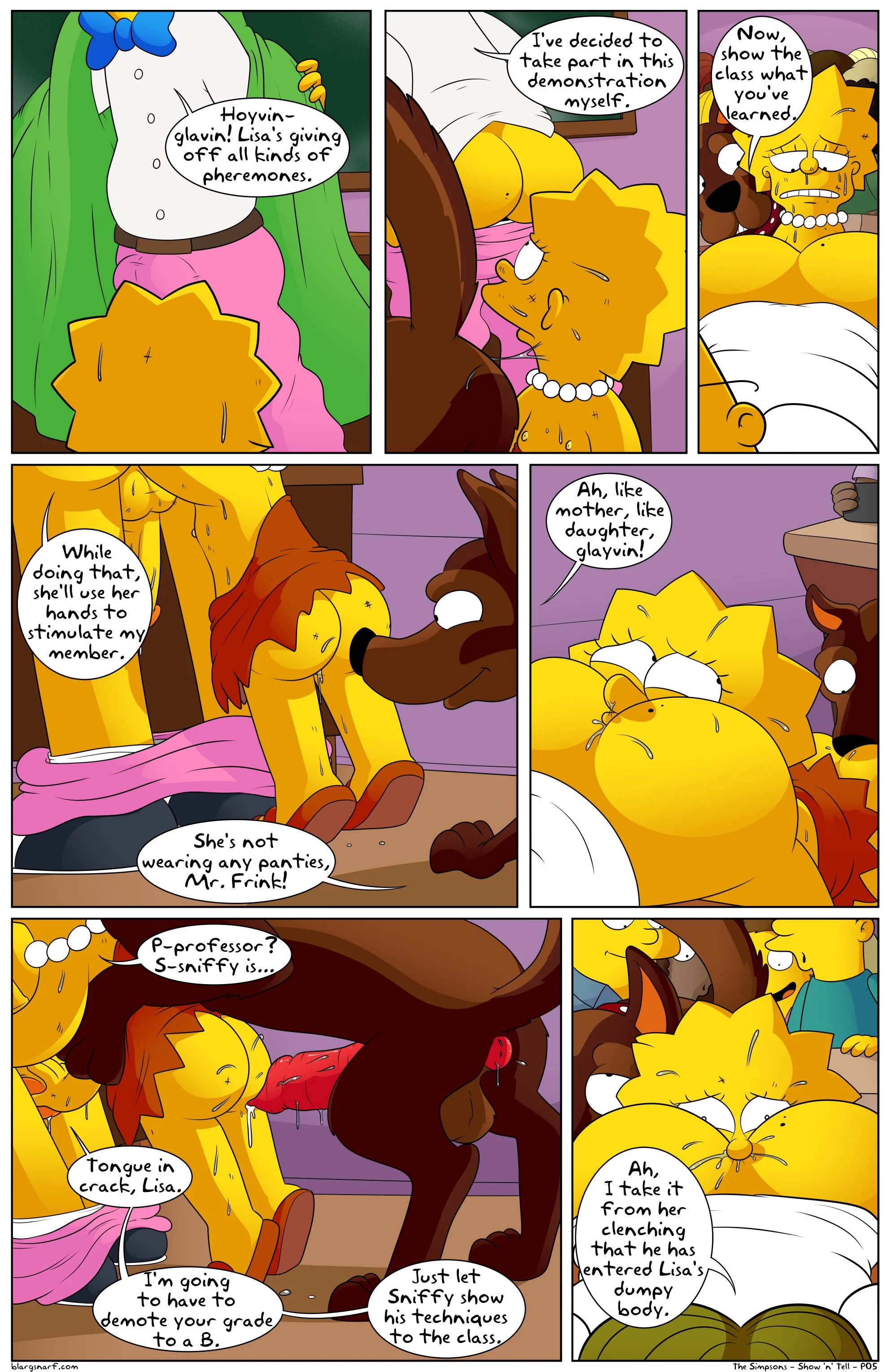 Show’n Tell (The Simpsons) Chapter 1 - Page 6