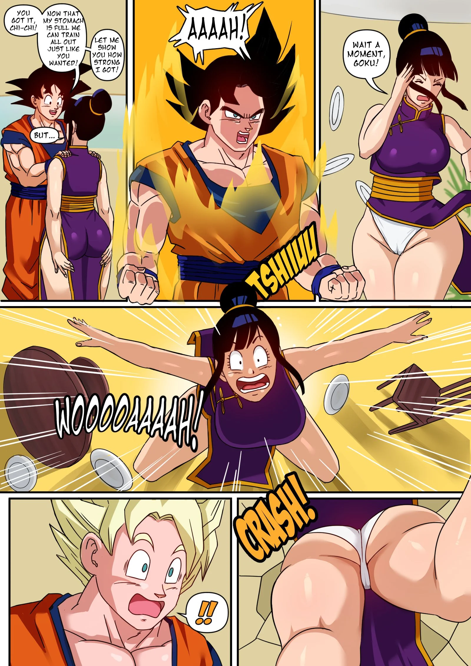 Chi-Chi Marital Needs (Dragon Ball Z) Chapter 1 - Page 4