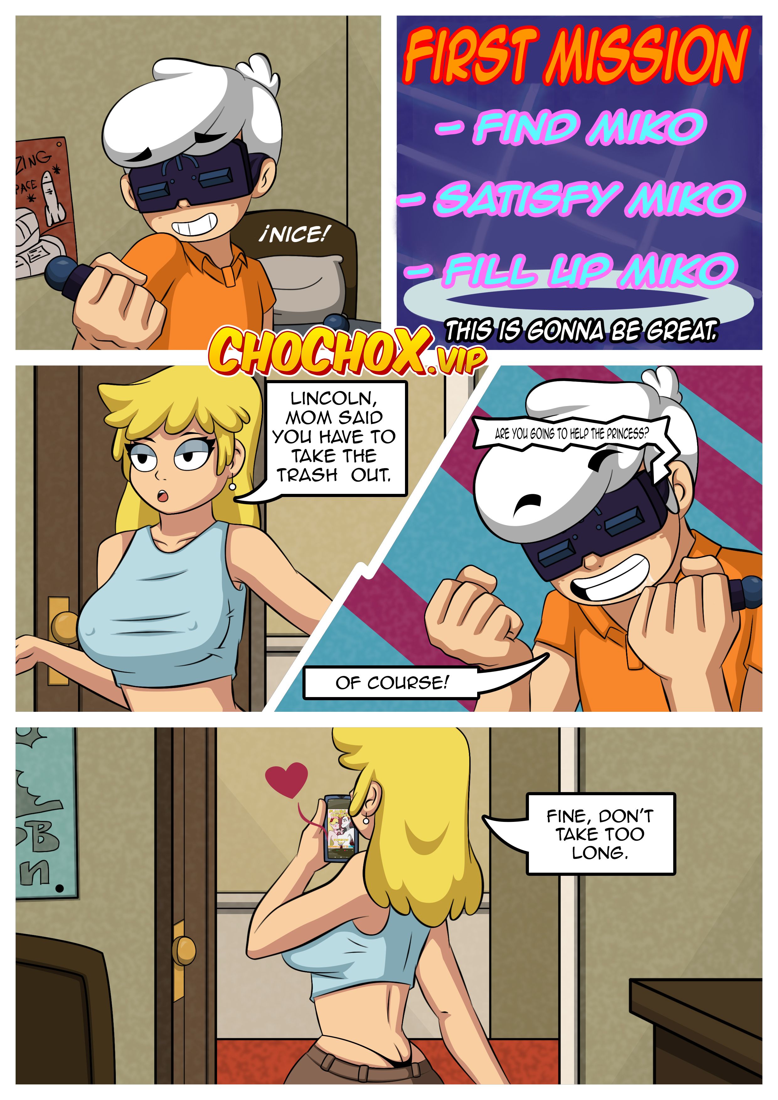 The Sex House (The Loud House) Chapter 1 - Page 8