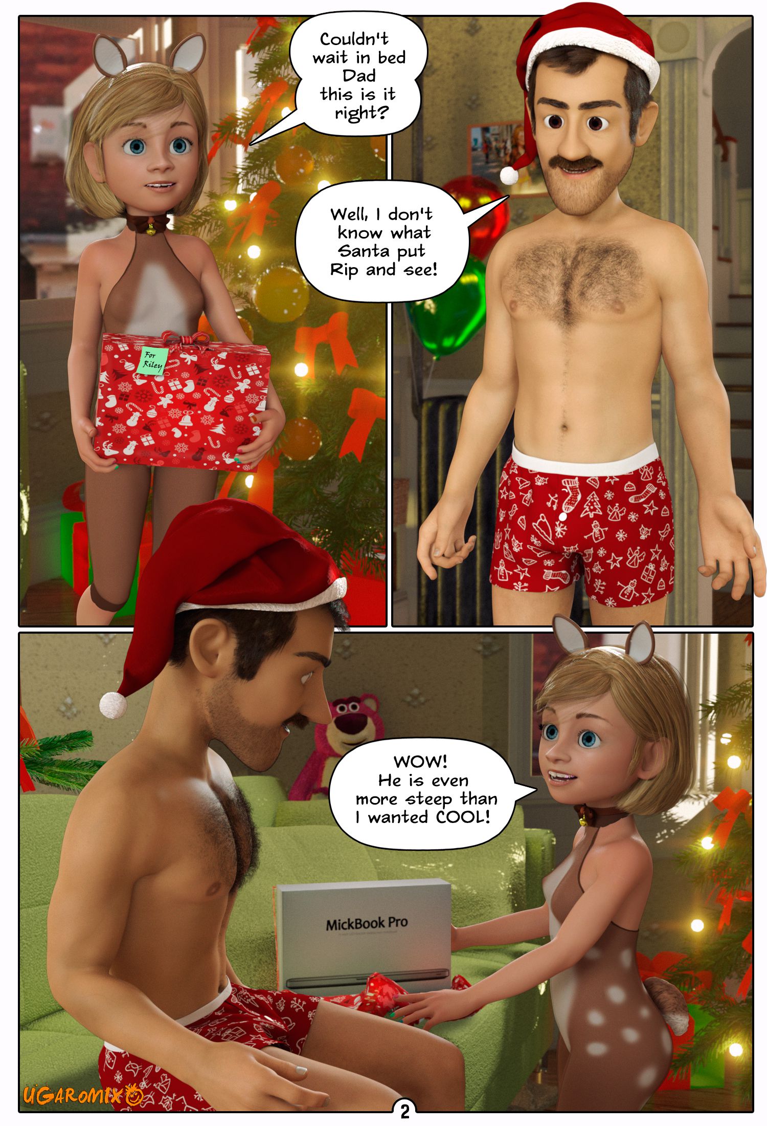 Inside Riley (Inside Out) Family Christmas - Chapter 5 - Page 3