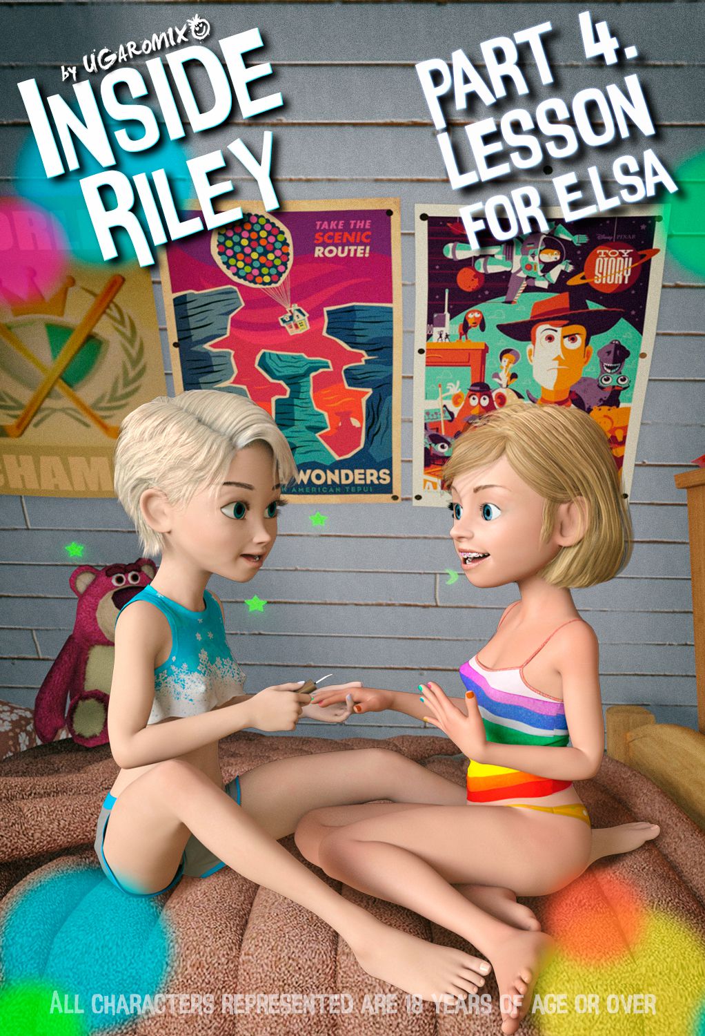 Inside Riley (Inside Out) Lesson For Elsa - Chapter 4 - Page 1