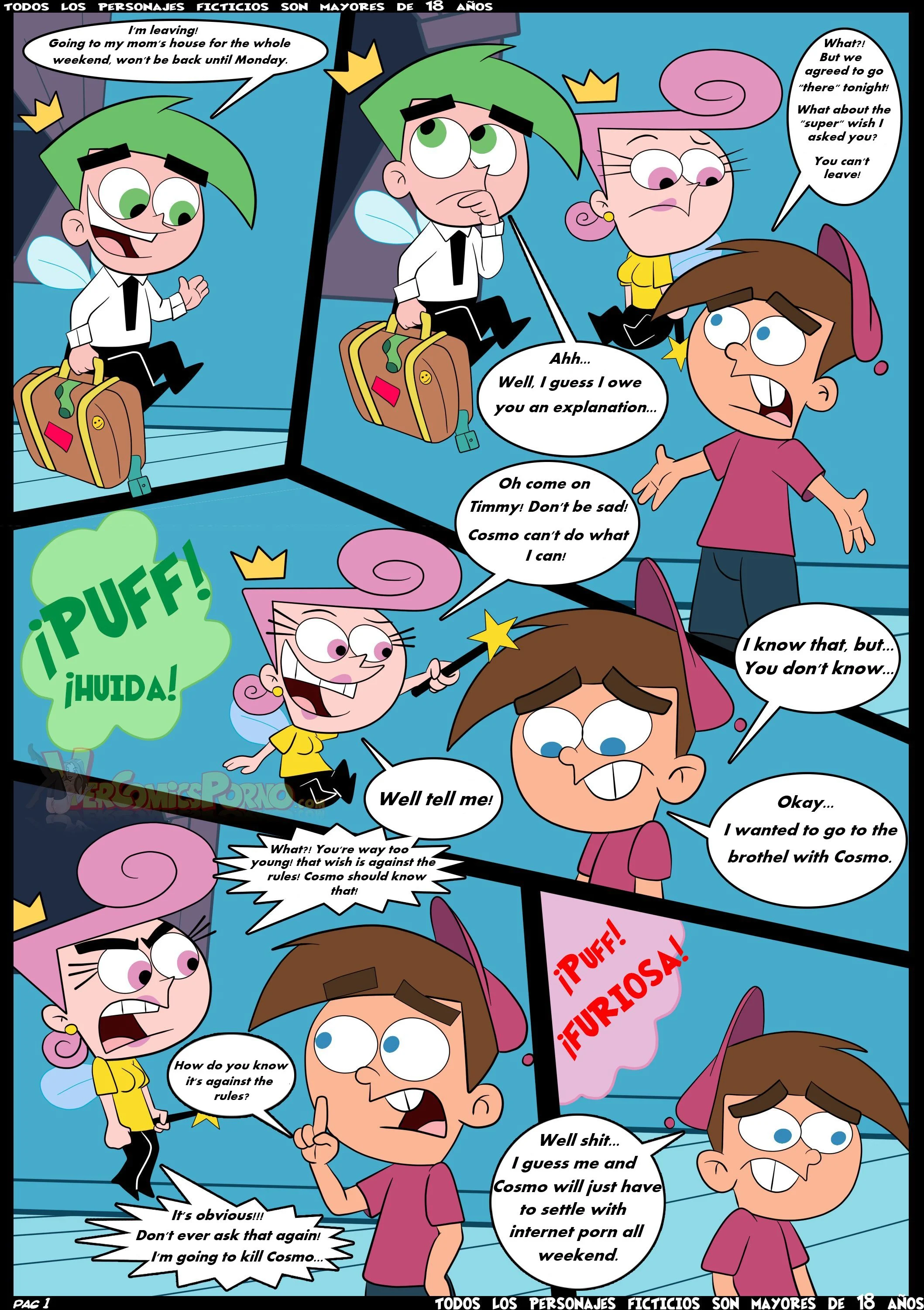 Breaking The Rules! (The Fairly OddParents) Chapter 1 - Page 2