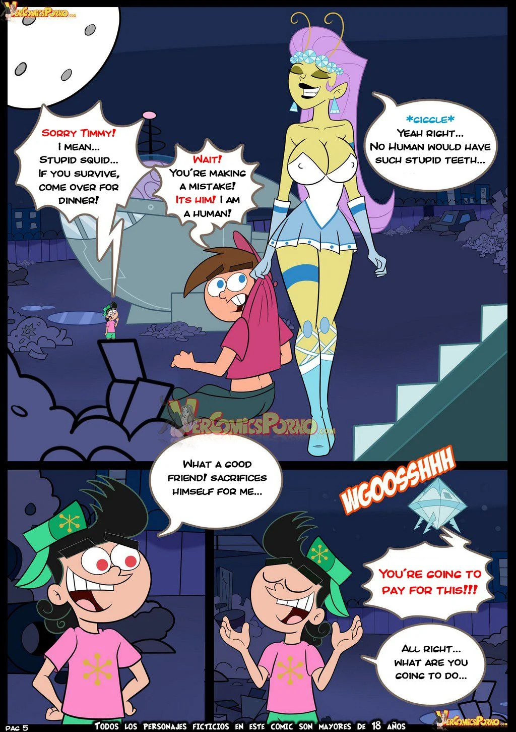 Breaking The Rules! (The Fairly OddParents) Chapter 4 - Page 6