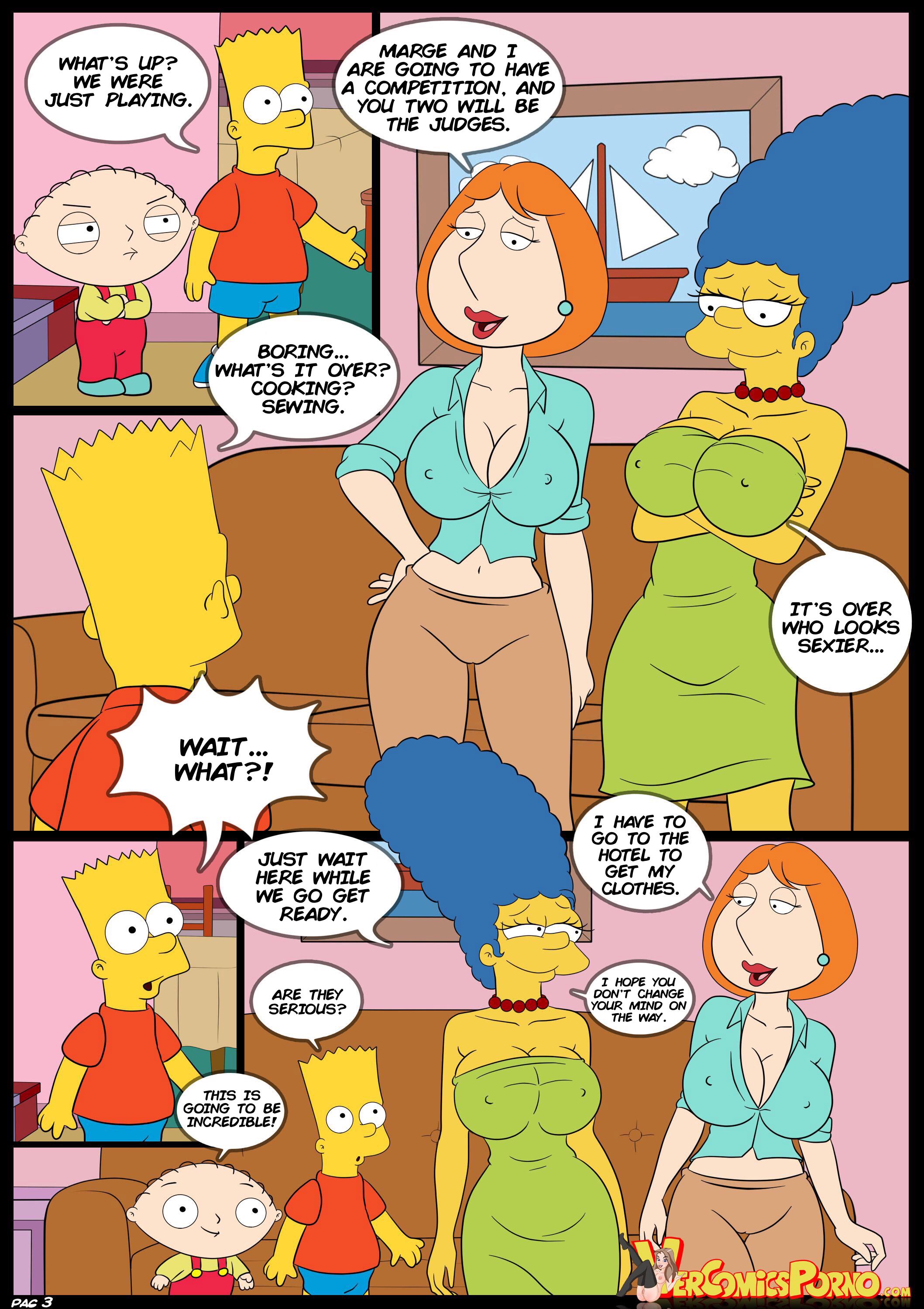 The Contest (Family Guy , The Simpsons , Goof Troop) Chapter 1 - Page 4