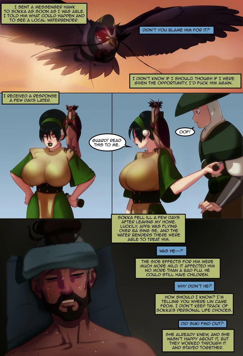 Toph Heavy (Avatar: The Last Airbender) Chapter 3 - Part 1 - Page 10