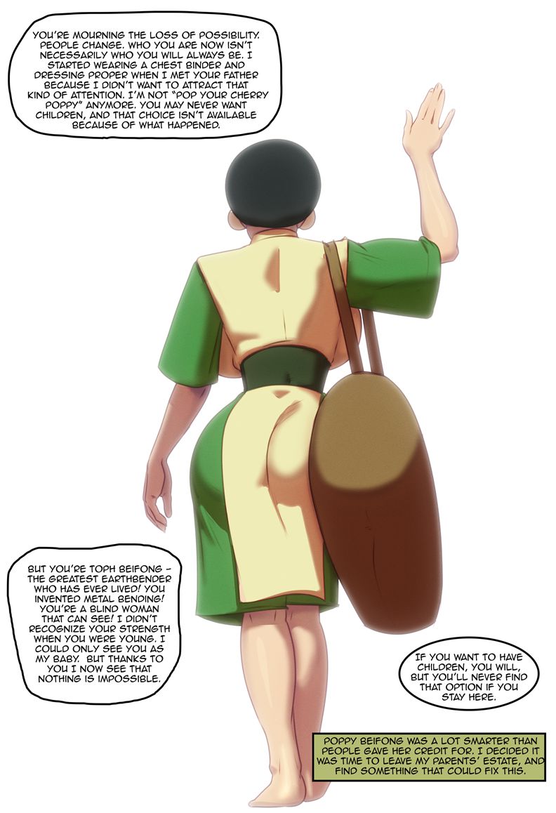 Toph Heavy (Avatar: The Last Airbender) Chapter 3 - Part 1 - Page 13