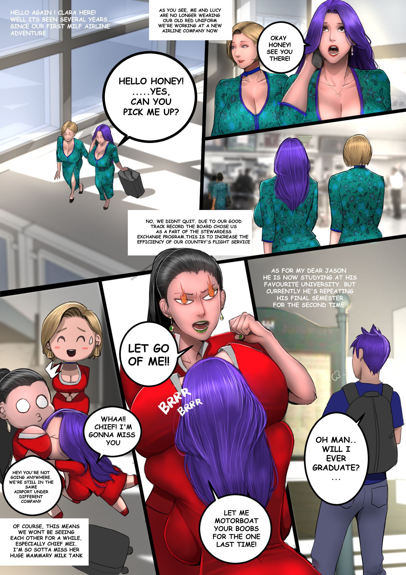 MILF Airline Side Story - Part 2 - Page 2