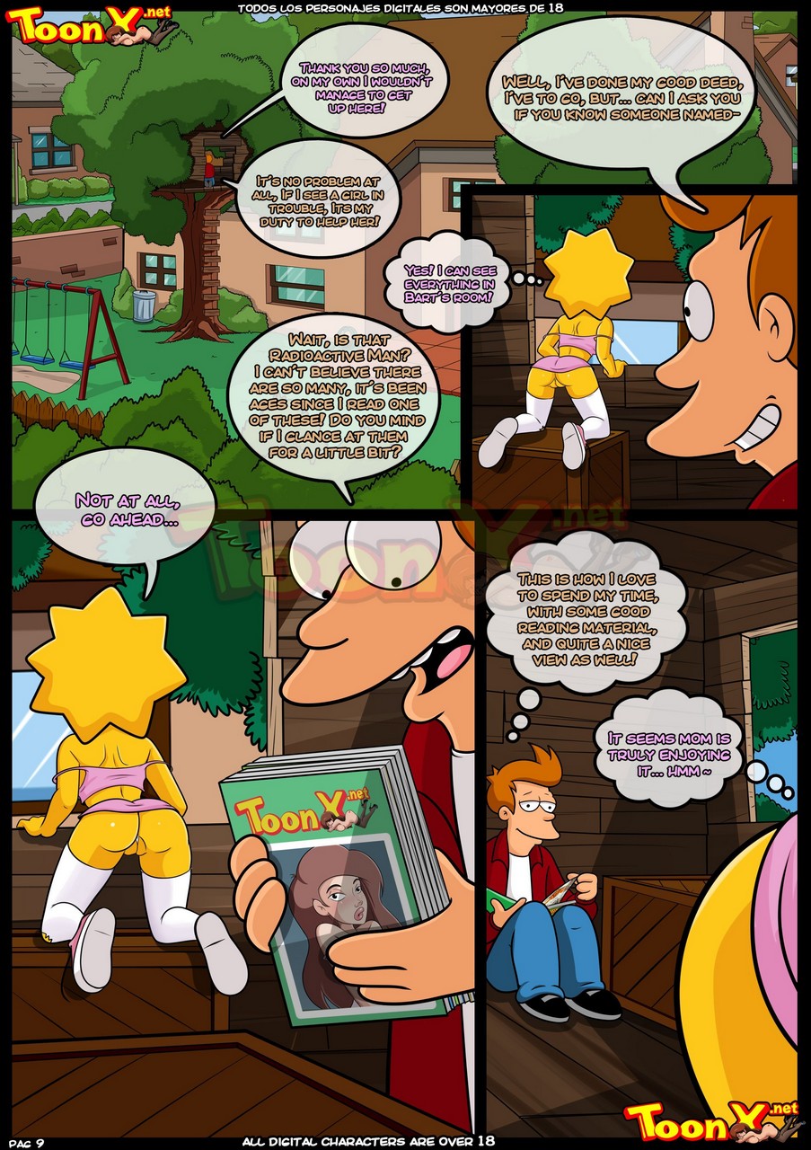 Simpso-Rama! (The Simpsons , Futurama) Chapter 3 - Page 10