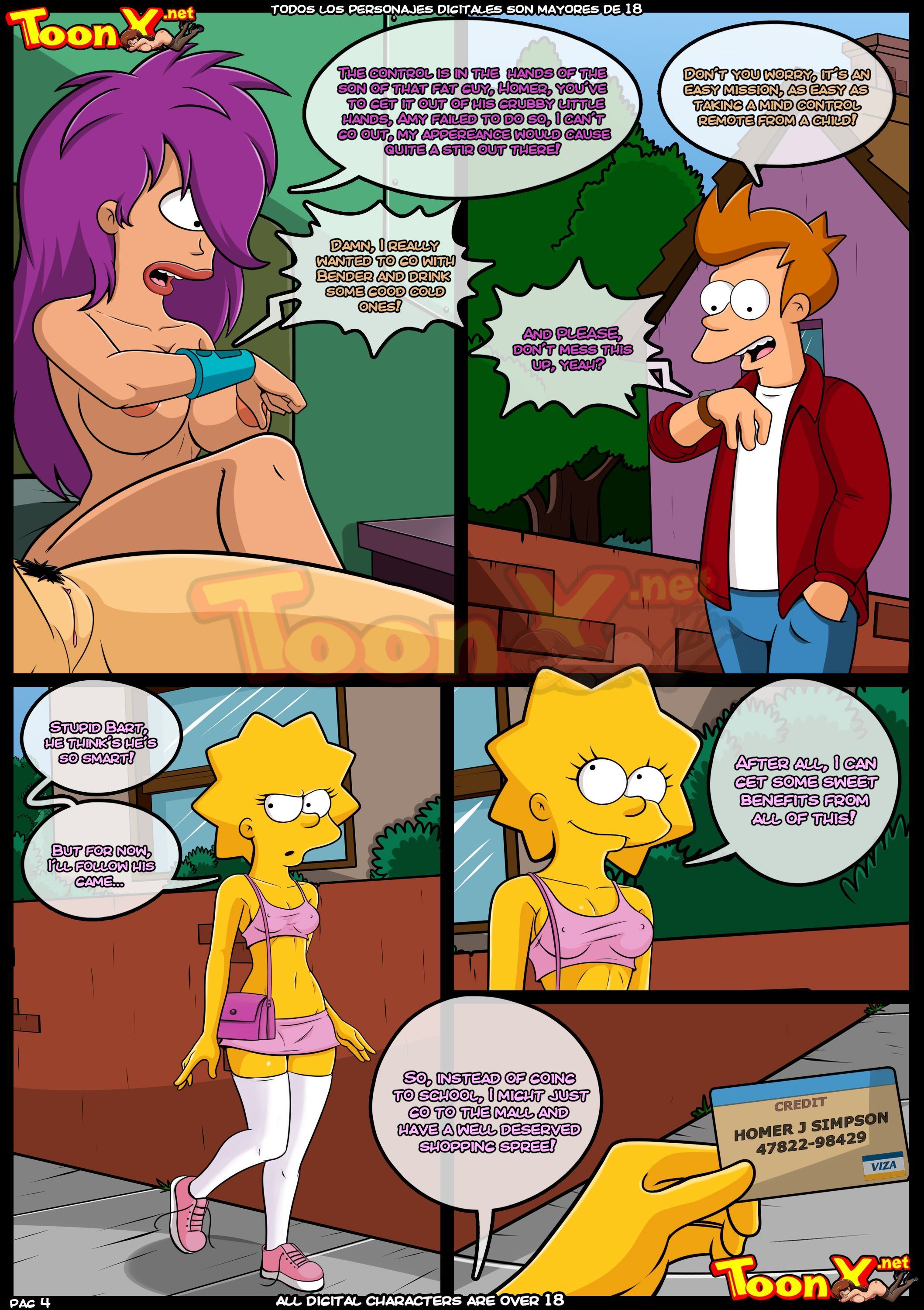 Simpso-Rama! (The Simpsons , Futurama) Chapter 3 - Page 5