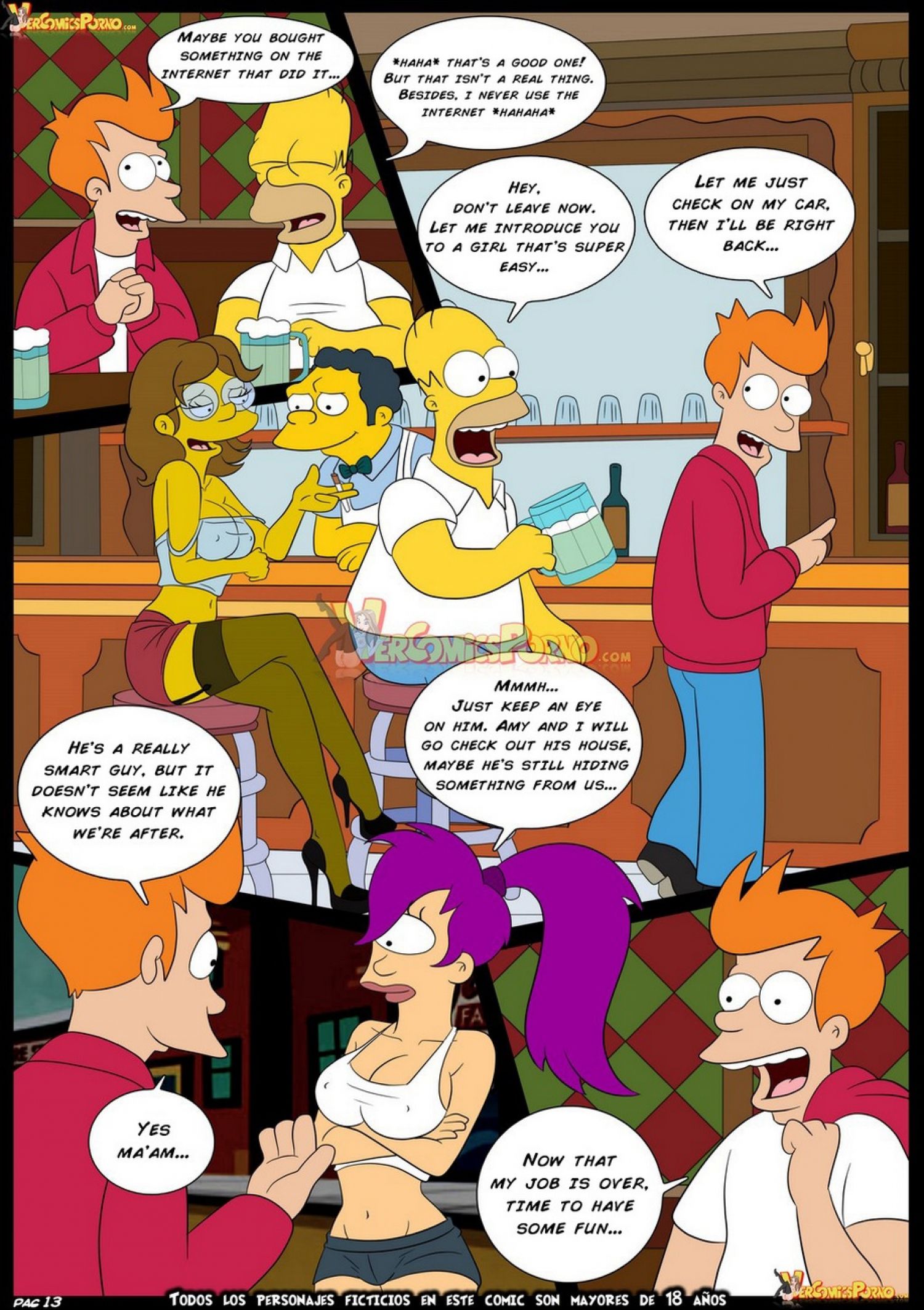 Simpso-Rama! (The Simpsons , Futurama) Chapter 1 - Page 14