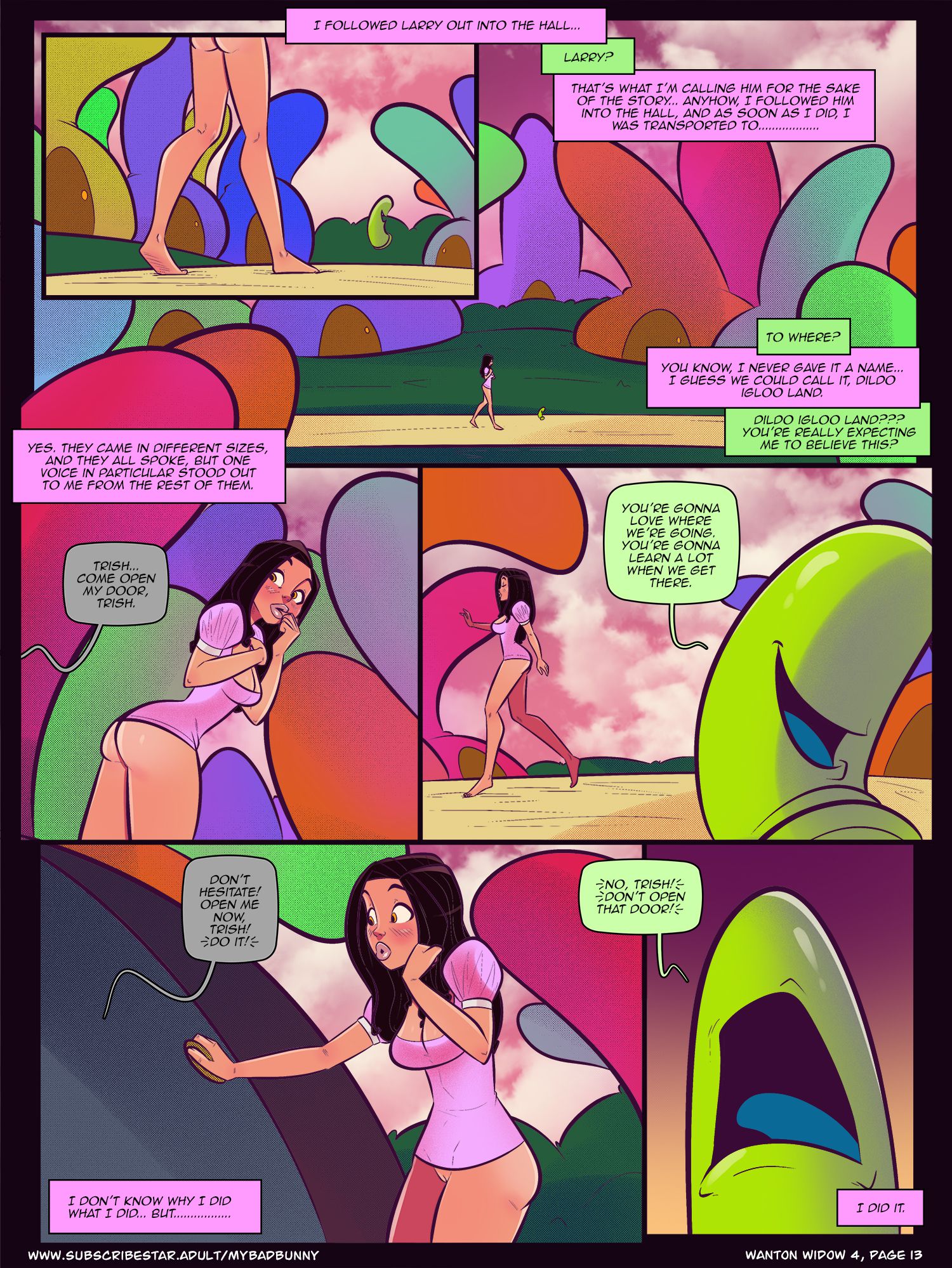 Wanton Widow Chapter 4 - Page 14