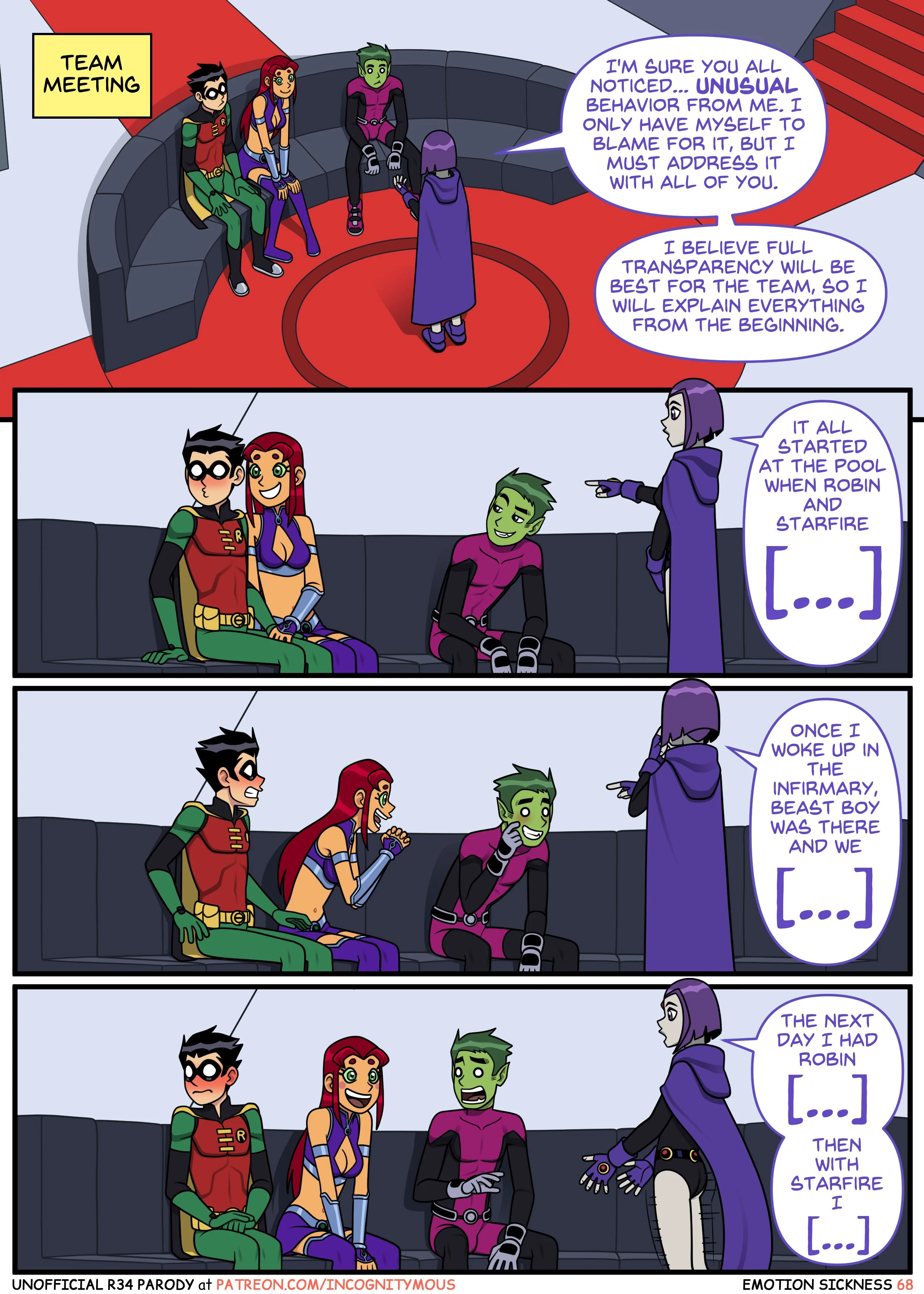 Emotional Sickness (Teen Titans) Chapter 2 - Page 12