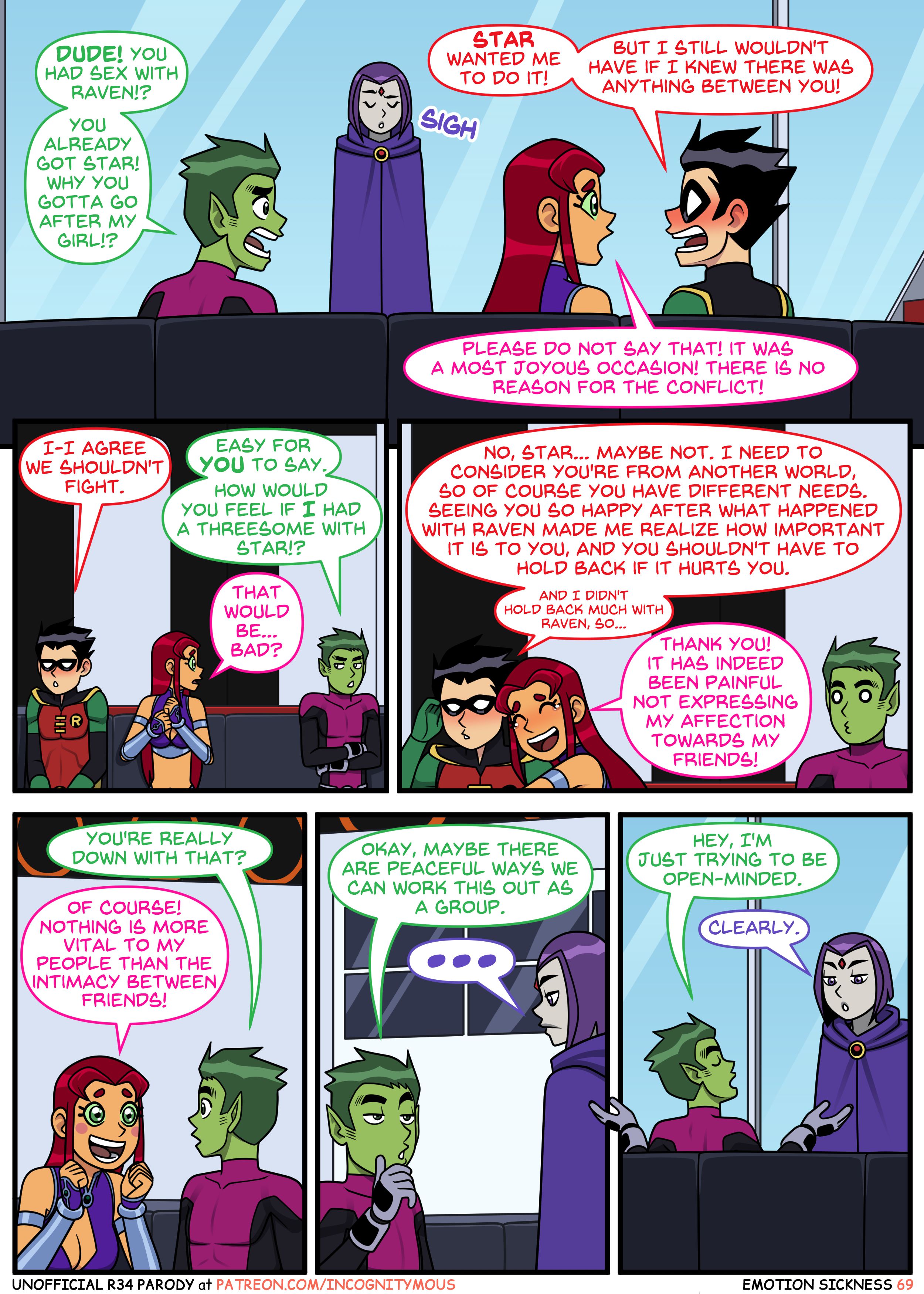 Emotional Sickness (Teen Titans) Chapter 2 - Page 13