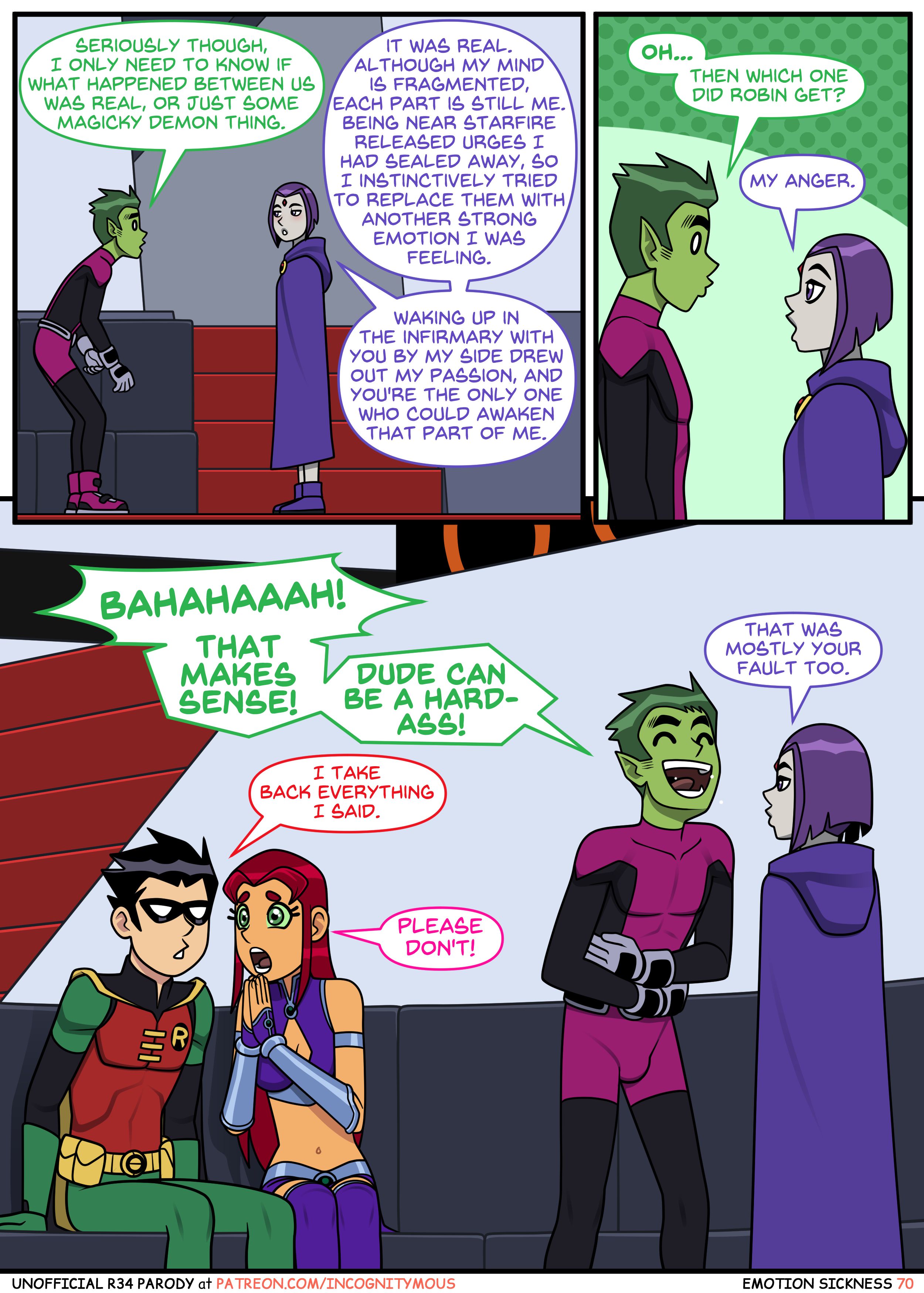 Emotional Sickness (Teen Titans) Chapter 2 - Page 14