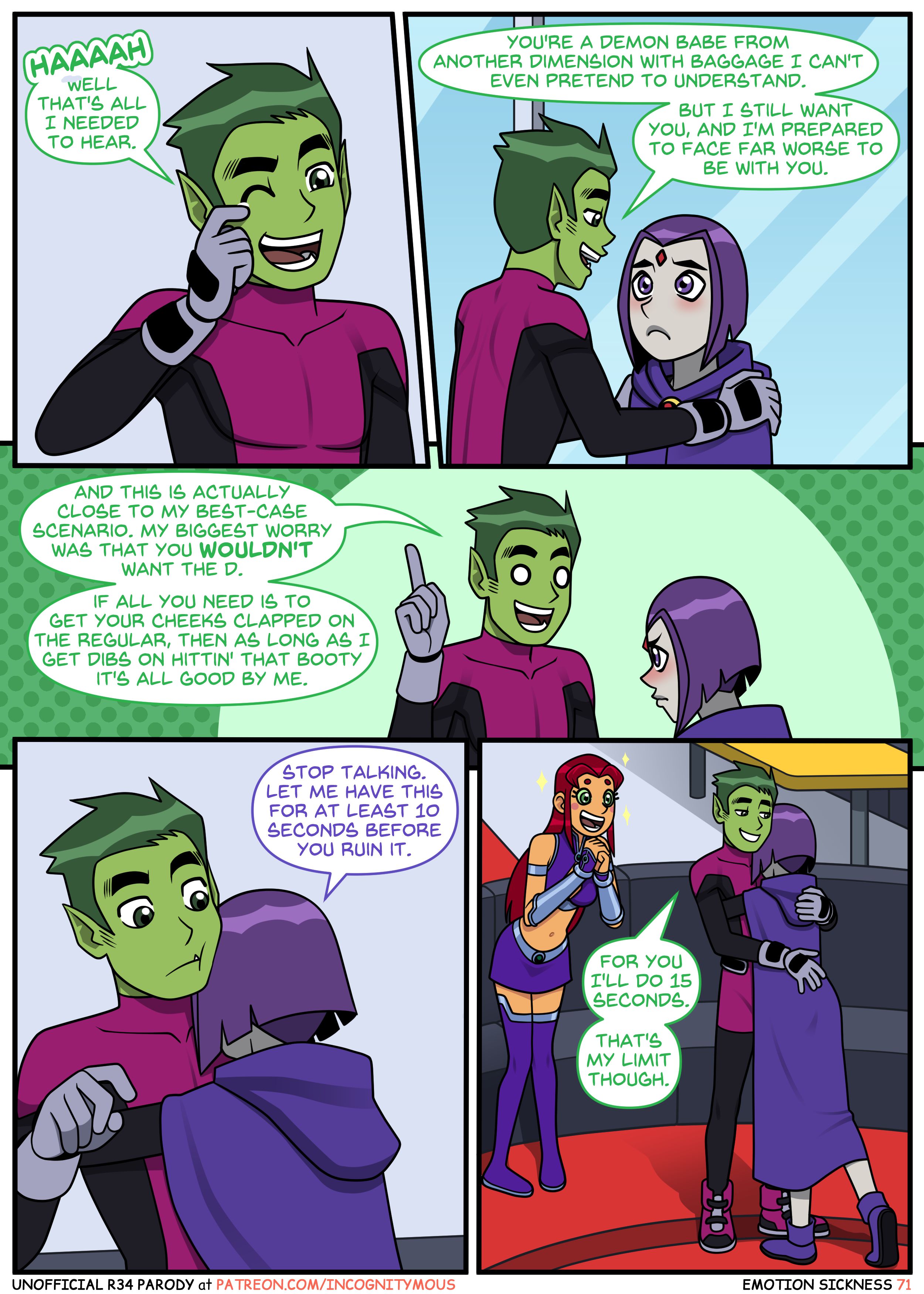 Emotional Sickness (Teen Titans) Chapter 2 - Page 15