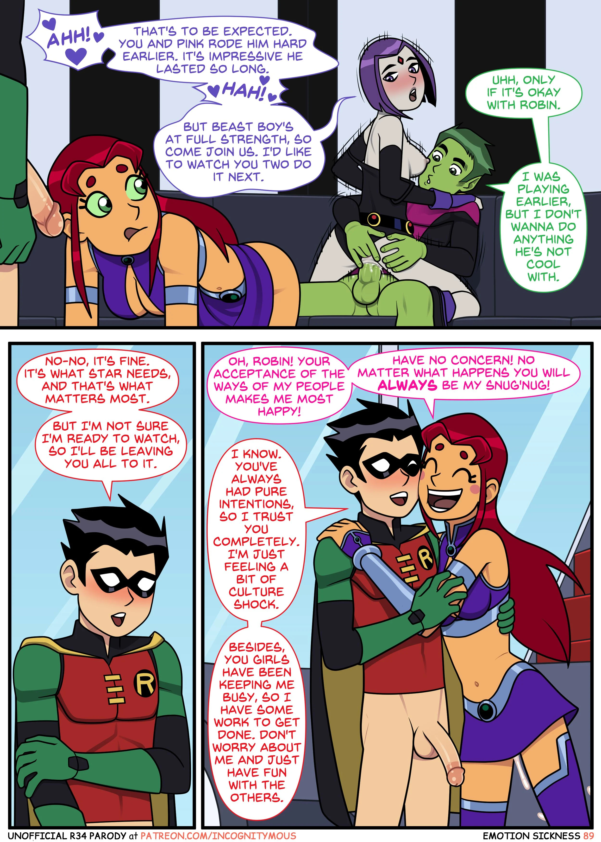 Emotional Sickness (Teen Titans) Chapter 2 - Page 33