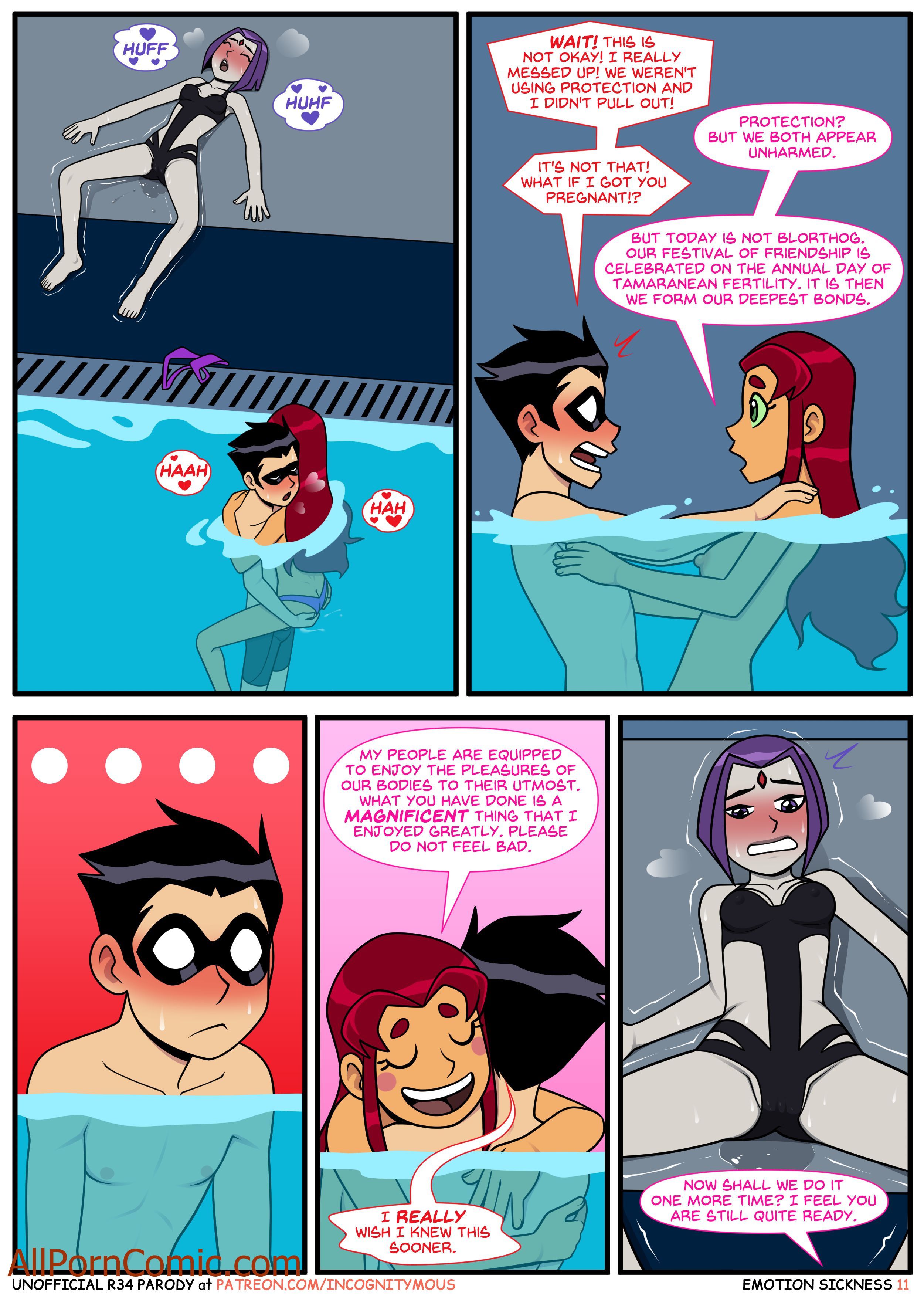 Emotional Sickness (Teen Titans) Chapter 1 - Page 11