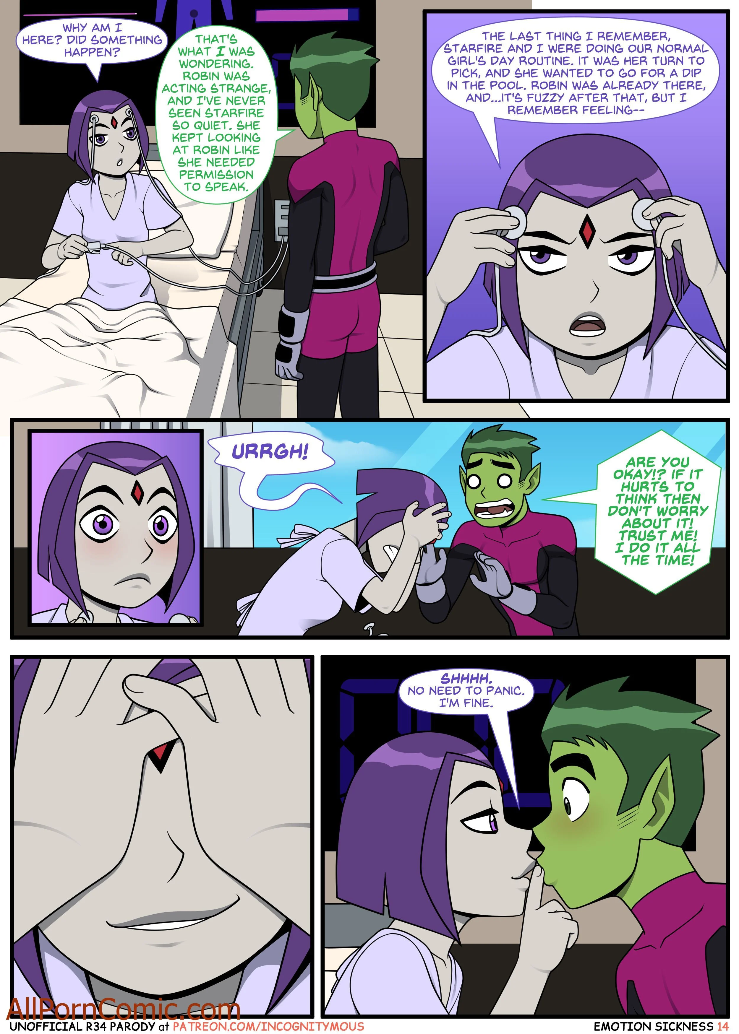 Emotional Sickness (Teen Titans) Chapter 1 - Page 14